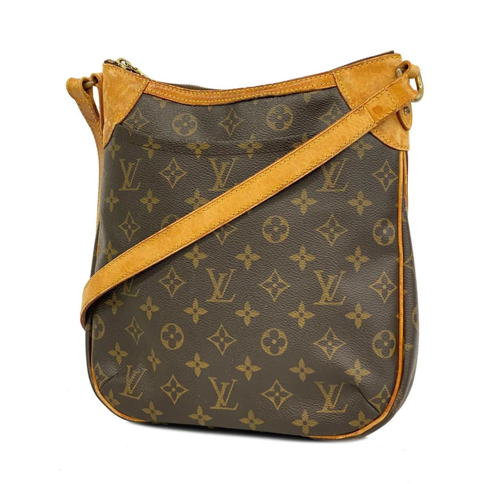 Louis Vuitton Monogram Odeon PM Schultertasche Braun ref.1455241 