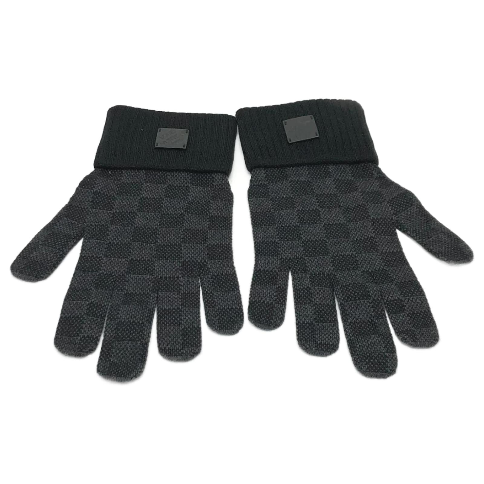 Louis hot Vuitton Damier Print Gloves