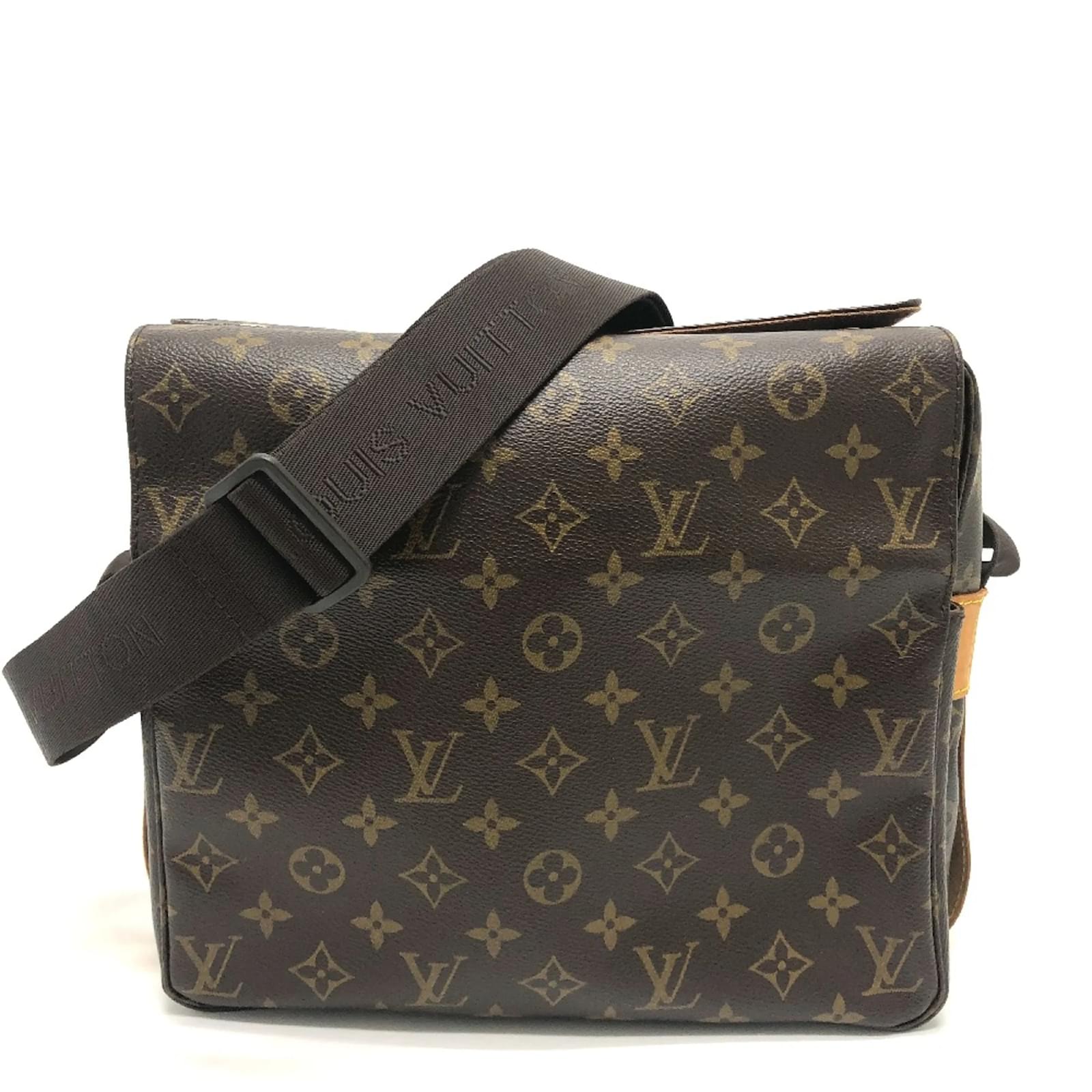 Monogramm Schultertasche Louis Vuitton Braun ref.1456785 - Joli Closet
