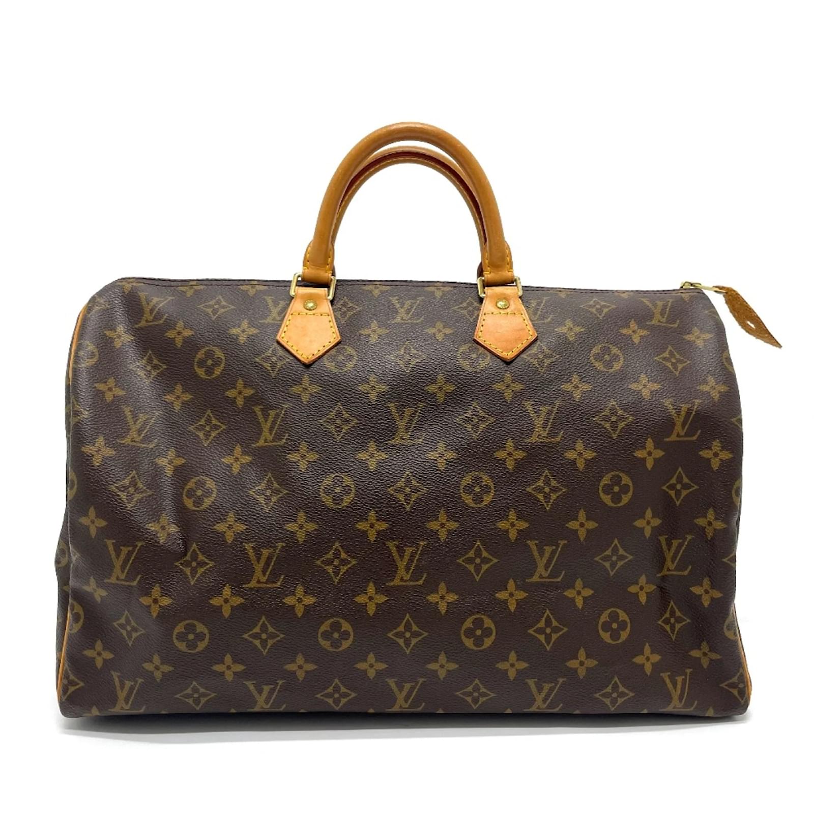 Monogramm Handtasche Duffle Bag Louis Vuitton M41522 Braun ref 