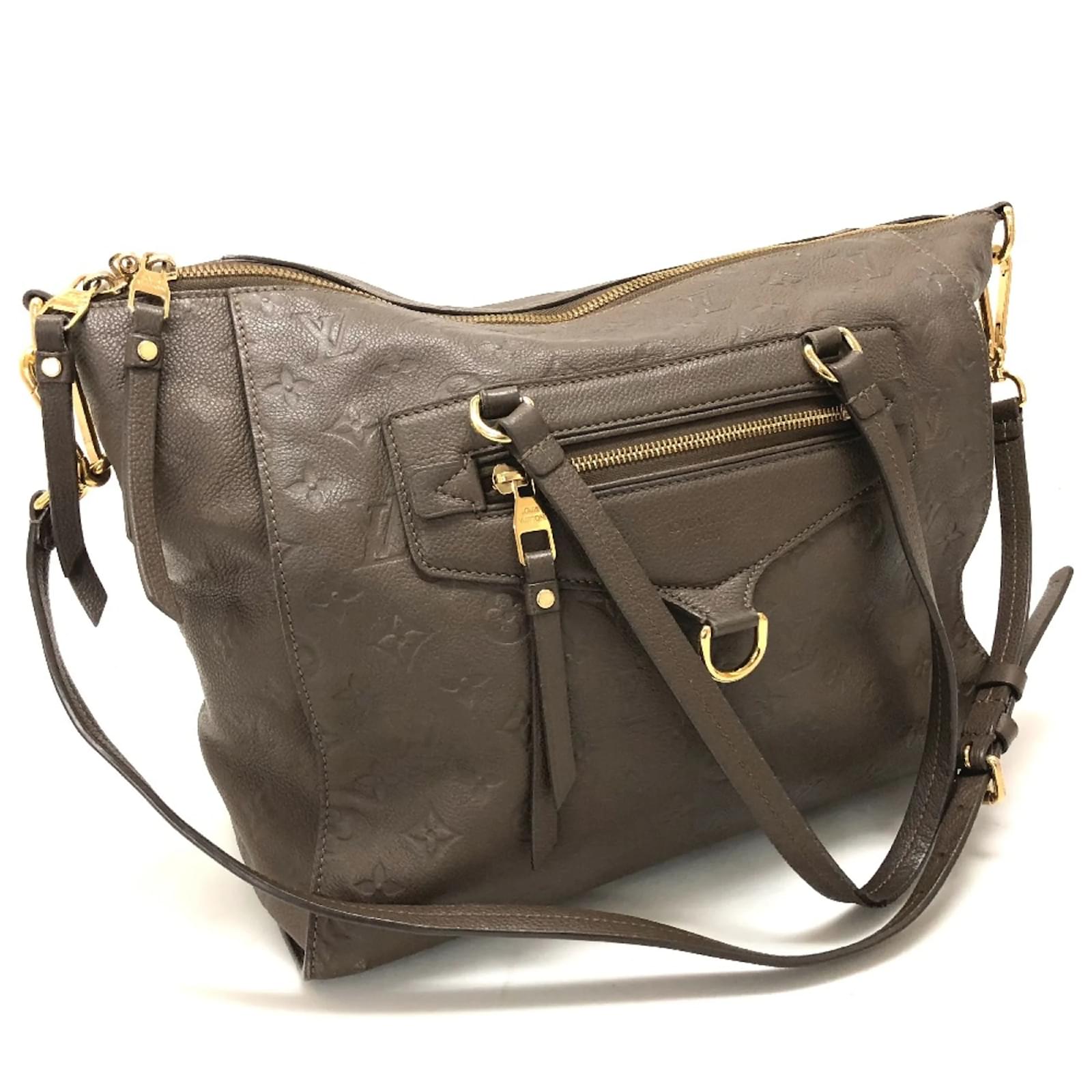 Louis Vuitton Monogram Empreinte Handtasche M43409 Braun ref  