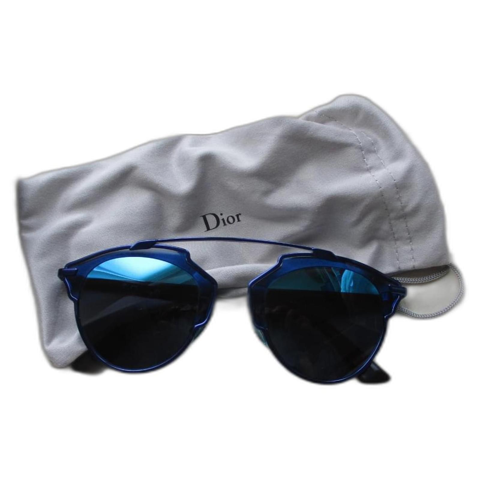 Christian Dior So Real Sunglasses Blue Steel ref.1456991 - Joli Closet