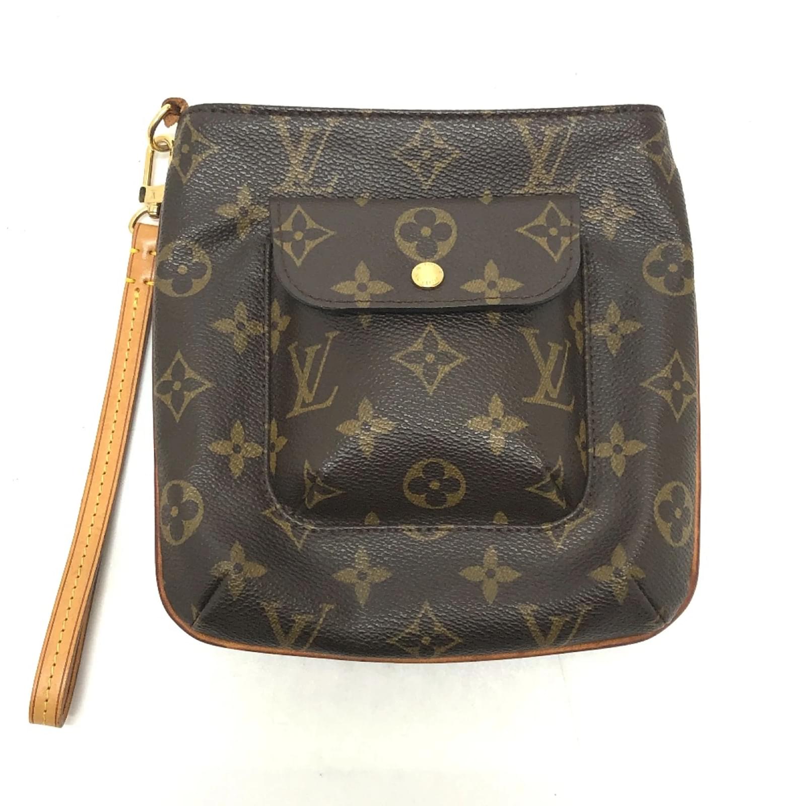 Monogram Pochette M51901 von Louis Vuitton Braun ref.1457622 