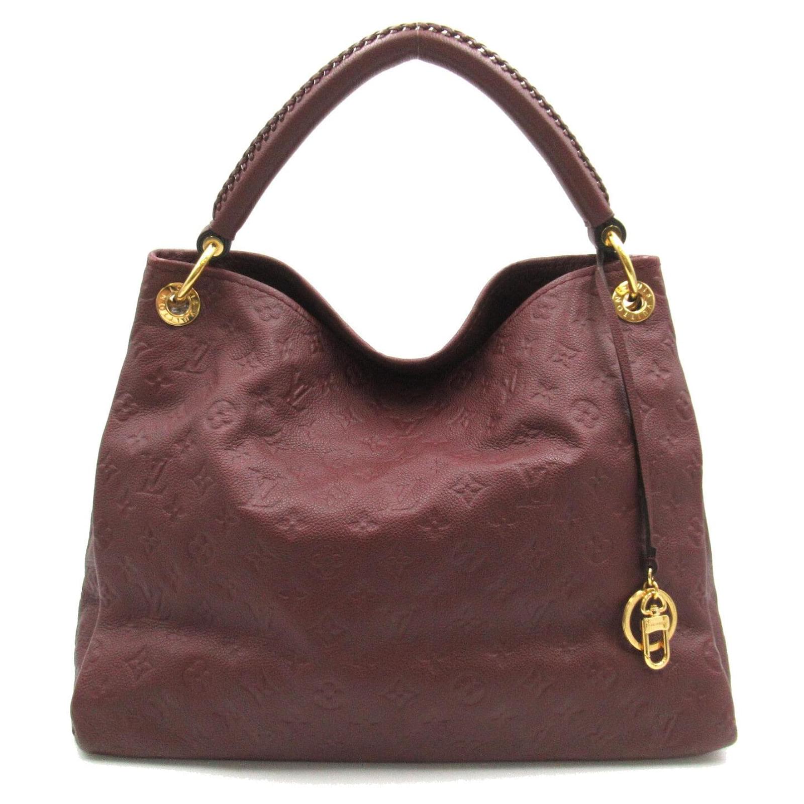 Louis Vuitton Artsy MM Lederhandtasche M93451 in gutem Zustand Rot  