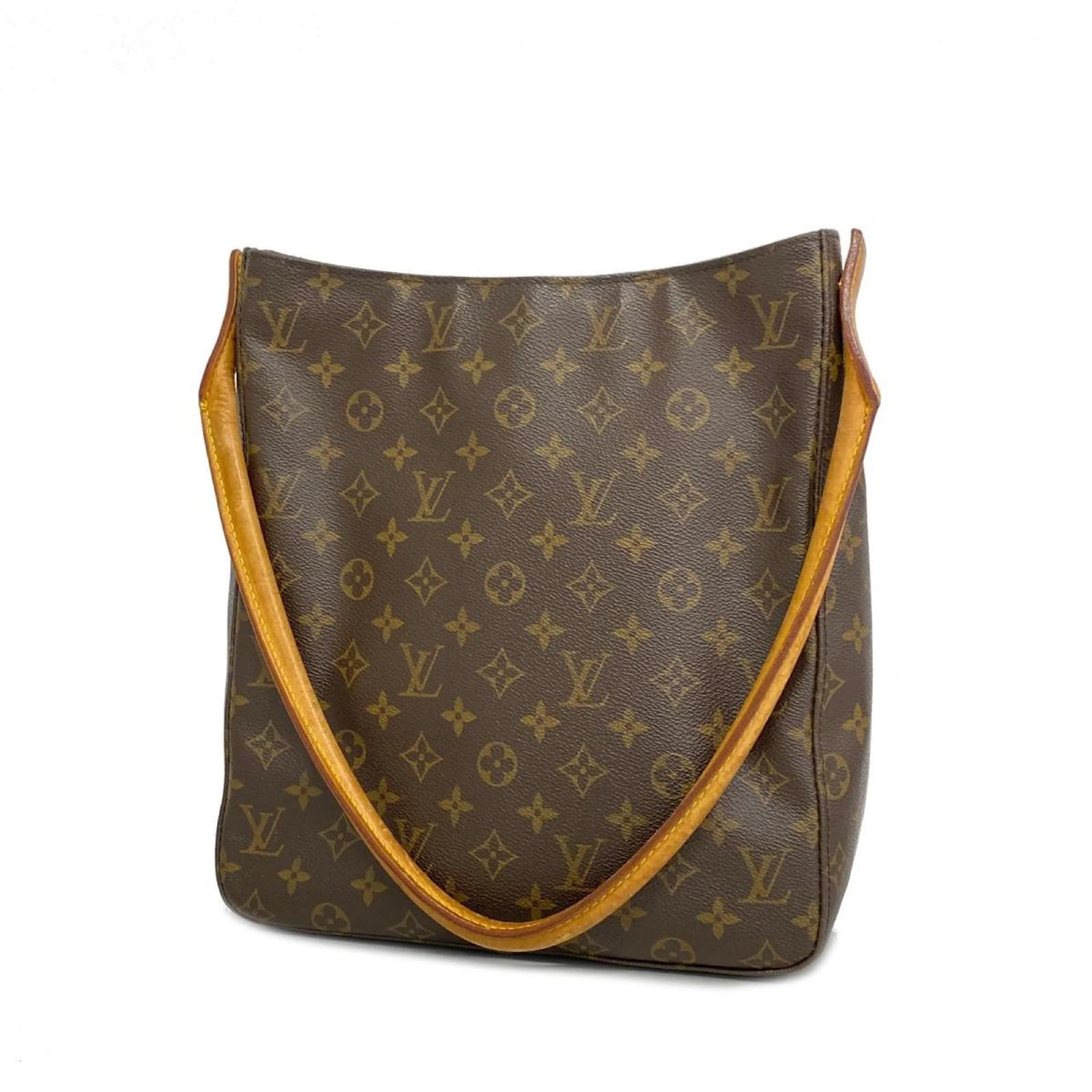Louis Vuitton Monogram Looping GM Schultertasche Braun Monogramm 