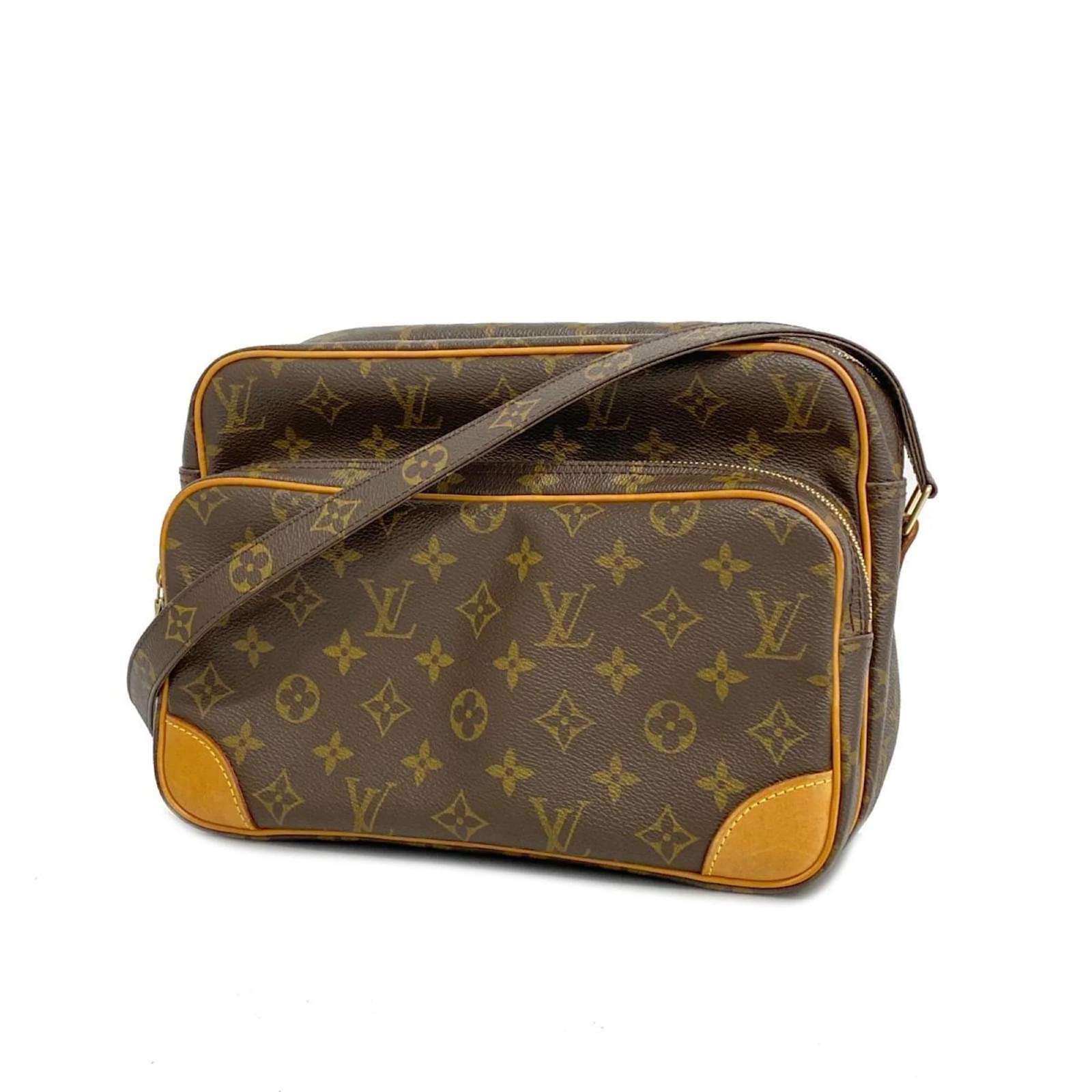 Louis Vuitton Monogram Nile Shoulder Bag Brown ref.1458882 - Joli 