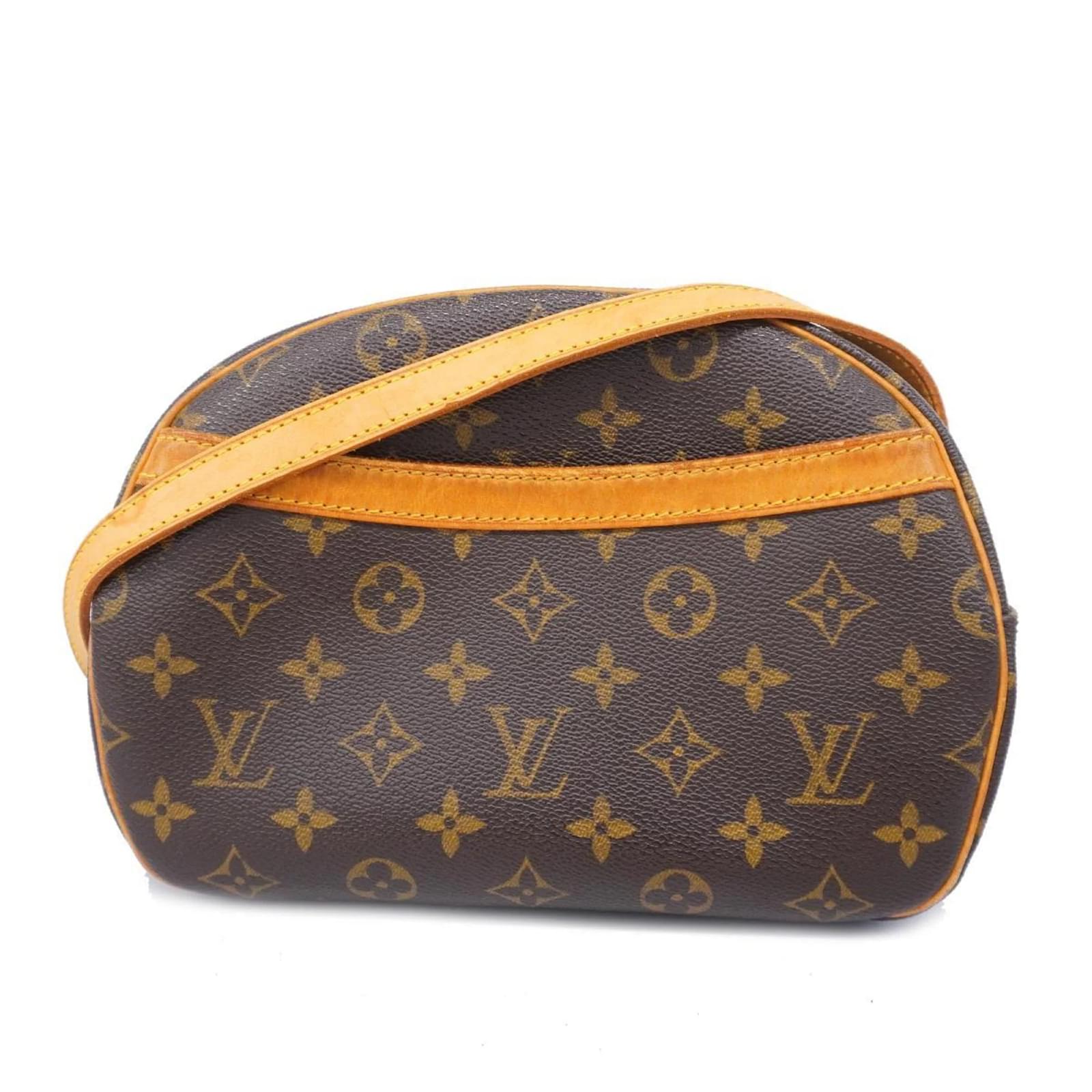 Louis Vuitton Monogram Blois Schultertasche Braun ref.1458896  