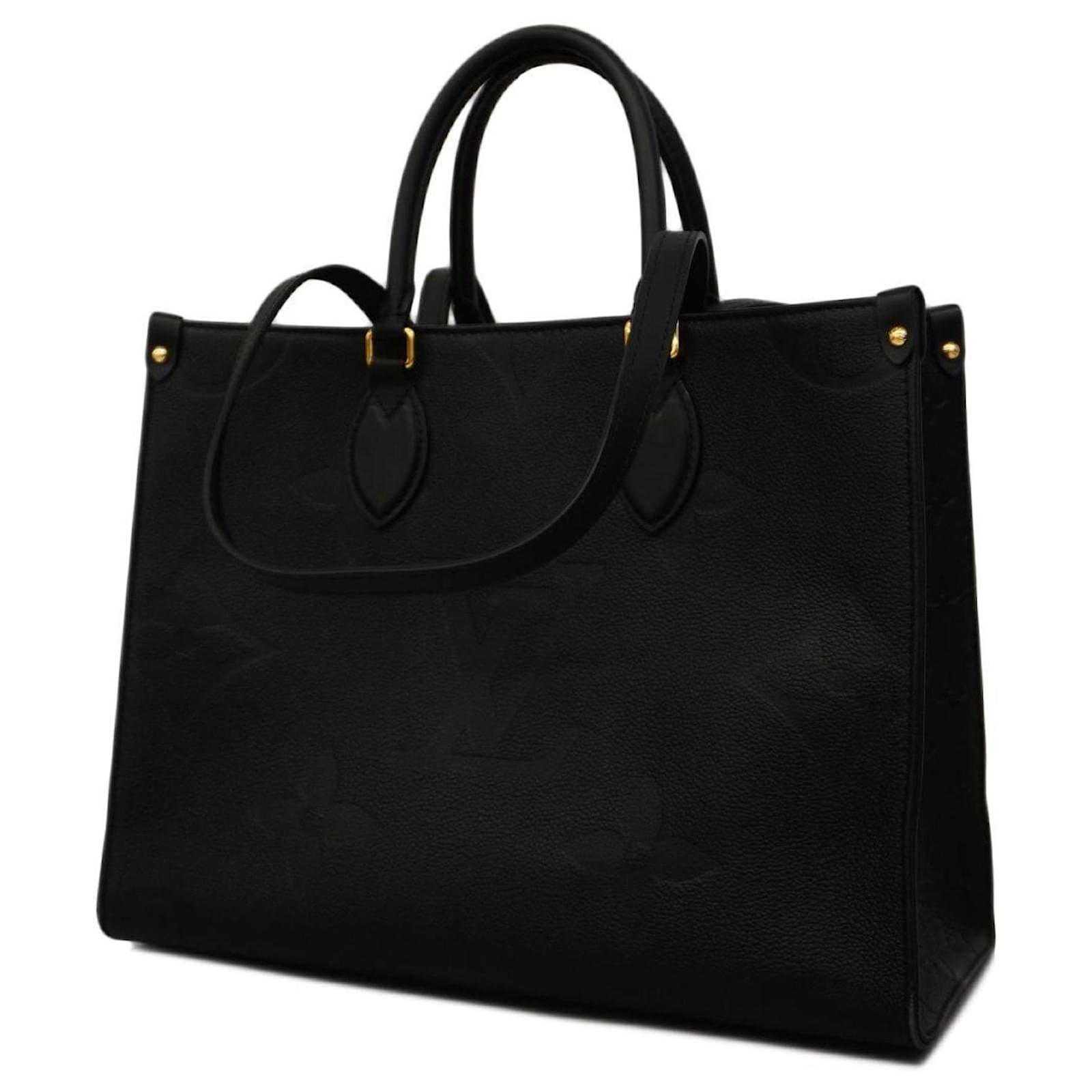 Louis Vuitton Handtasche Monogram Empreinte On the Go M45595 Noir 