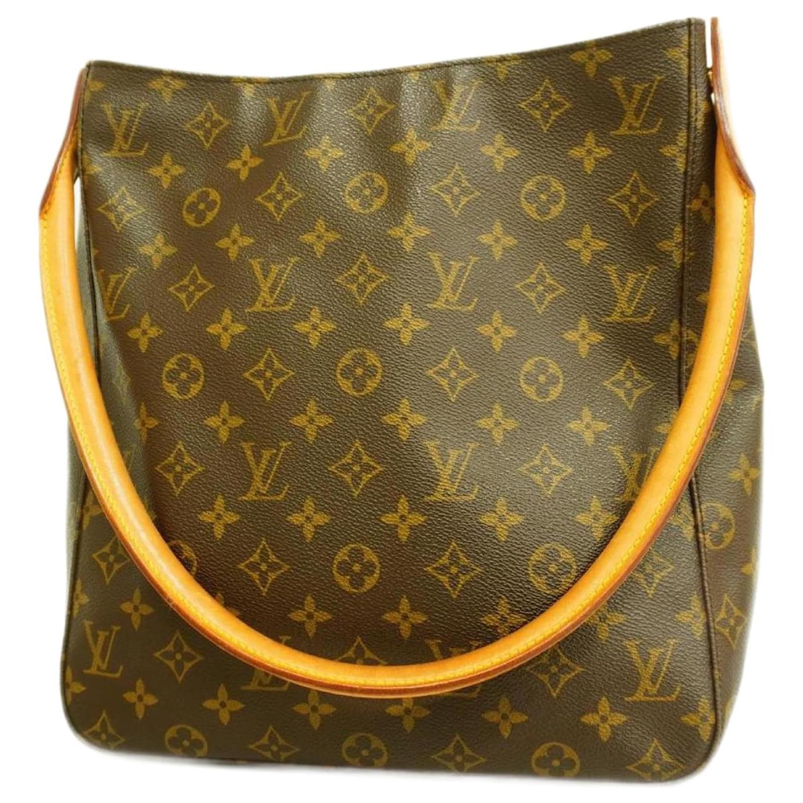 Louis Vuitton Monogram Looping GM Schultertasche Braun ref.1459167 