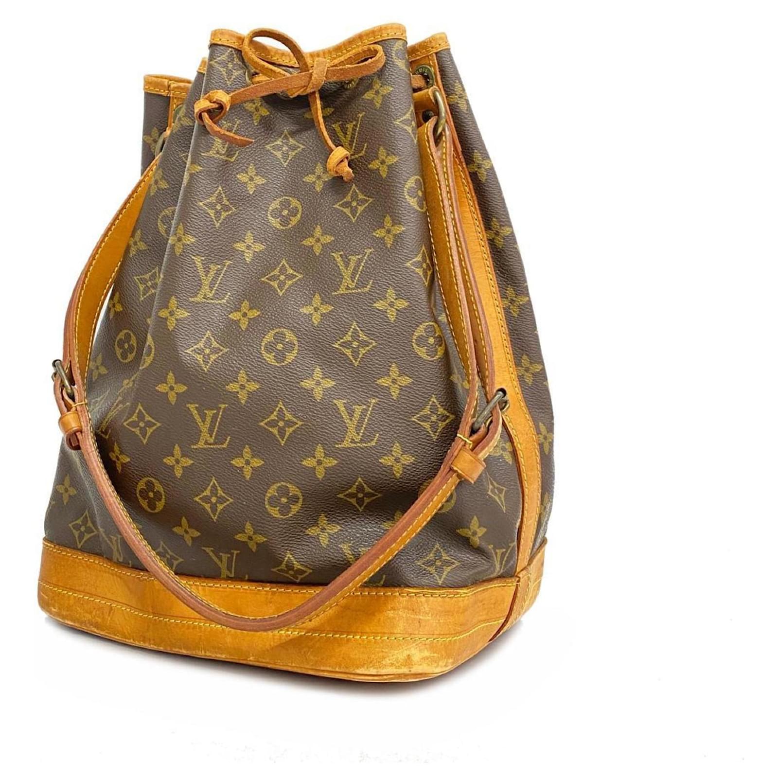 Louis Vuitton Monogram Noe M42224 Schultertasche Braun ref.1459286 