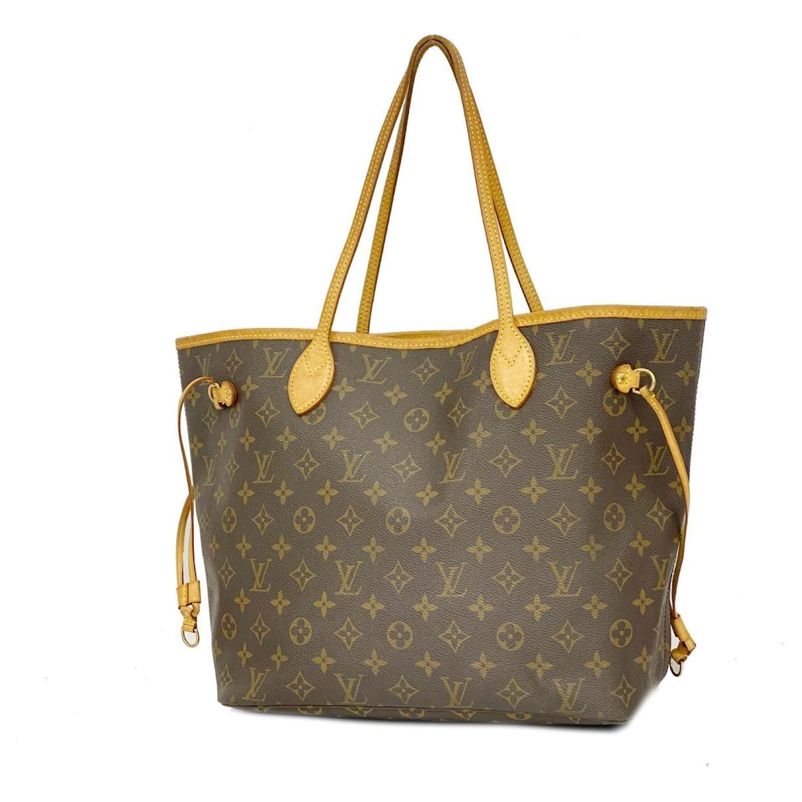 Louis Vuitton Monogram Neverfull MM Tote Bag Braun ref.1459327 