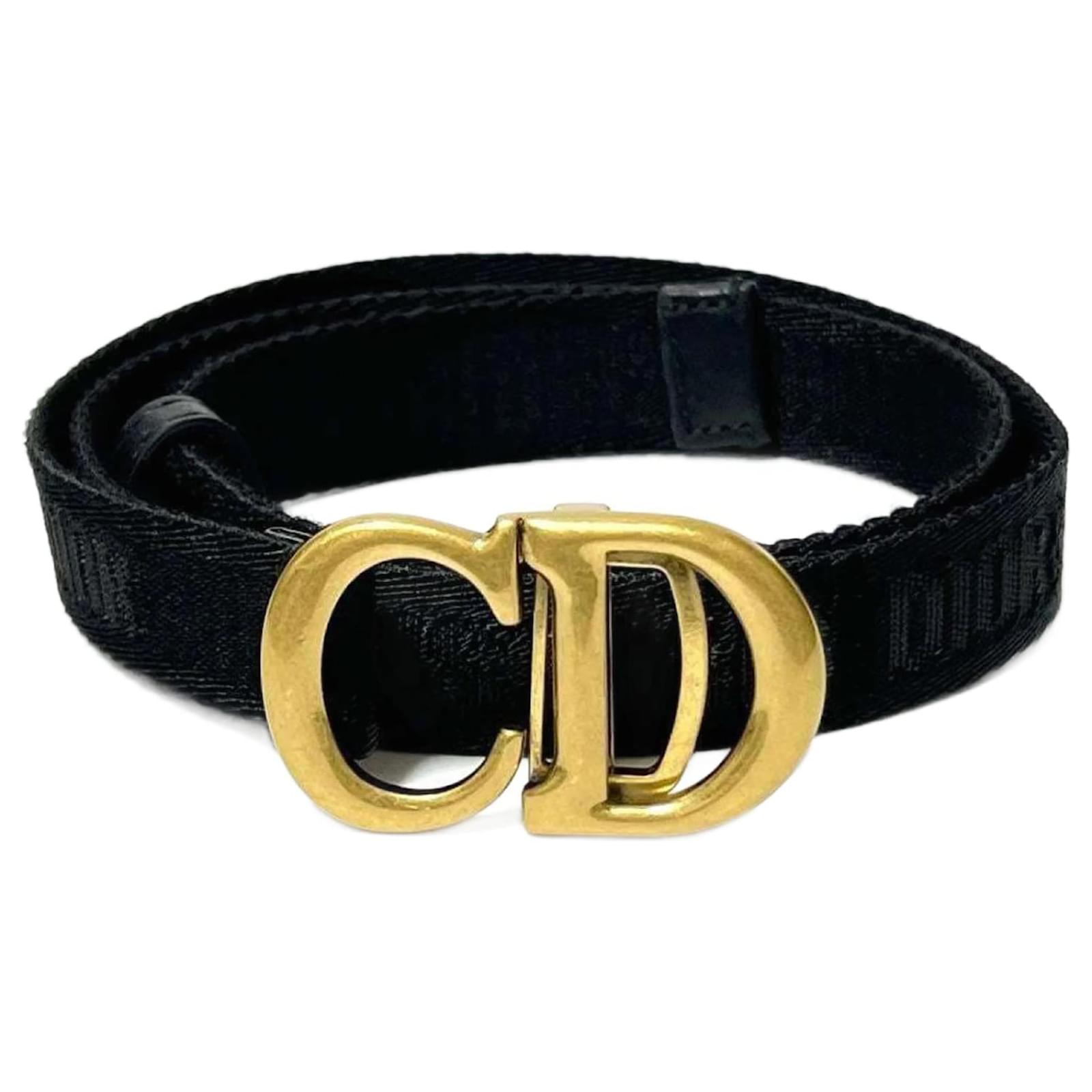 Christian Dior Women's Saddle Belt Black ref.1462994 - Joli Closet