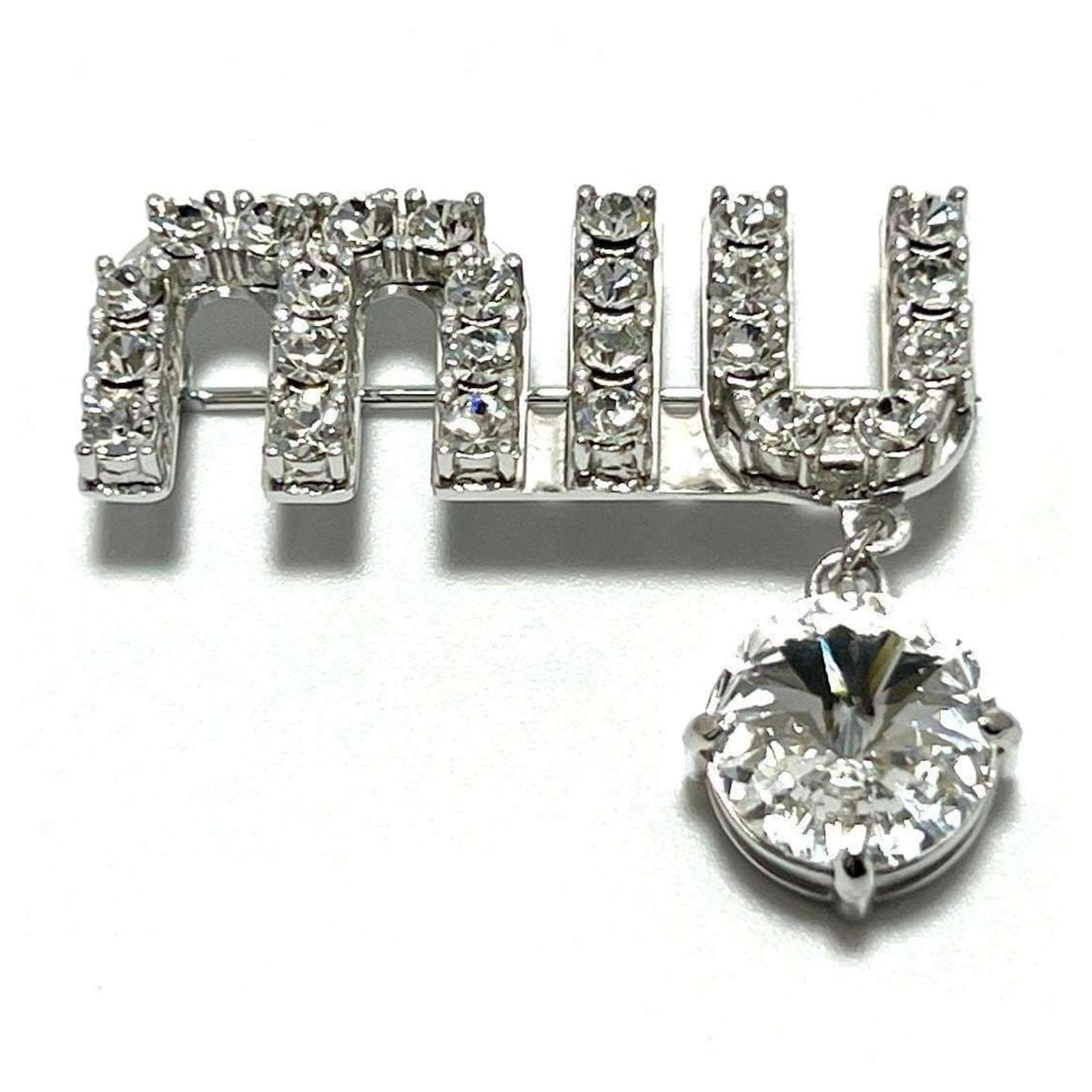 Miu Miu Damen-Pin-Brosche Metall ref.1463038 - Joli Closet