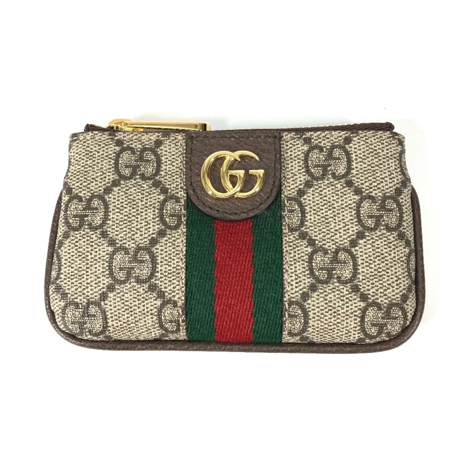 Gucci 671722 GG Supreme Keycase Beige ref.1465382 - Joli Closet