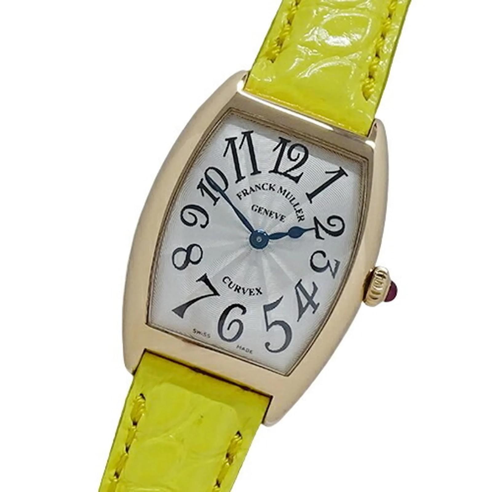 Franck Muller Cintree Curvex 1752 Women's Wristwatch Golden ref