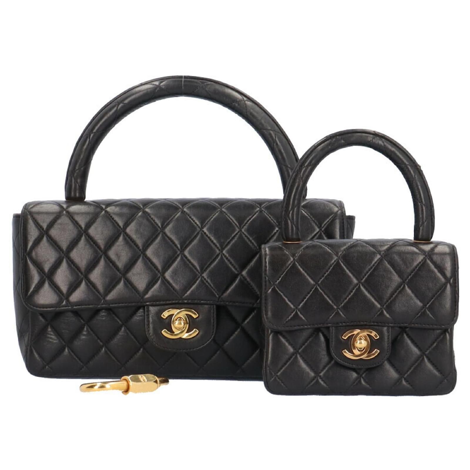 Timeless Chanel Matelasse Handbag Black Suede ref.1466244 - Joli  