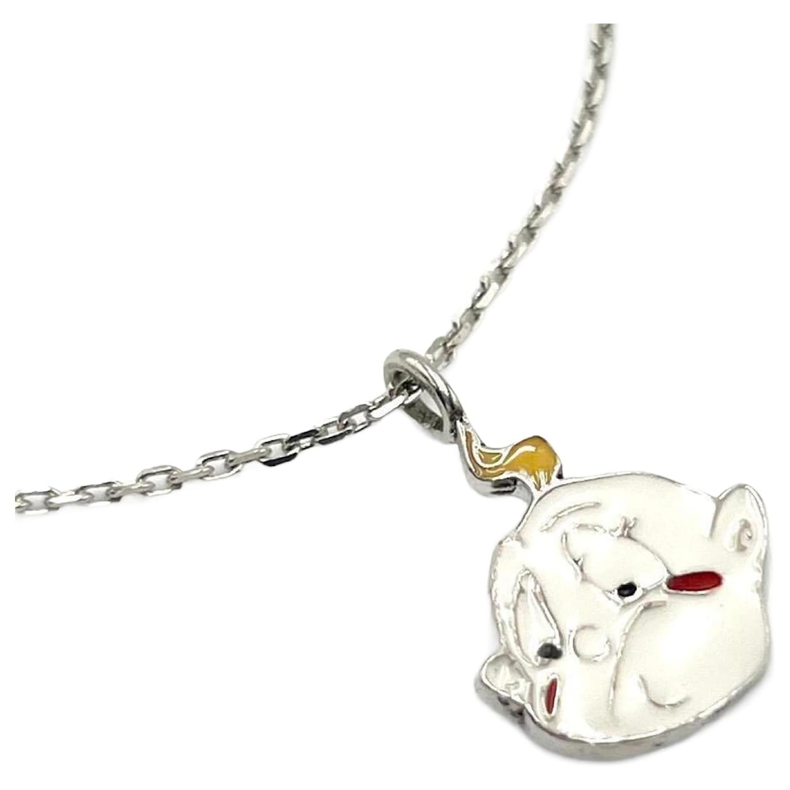 Dior silver 925 ネックレス　necklace Christian Dior Women's Silver 925 Necklace Pendant ref