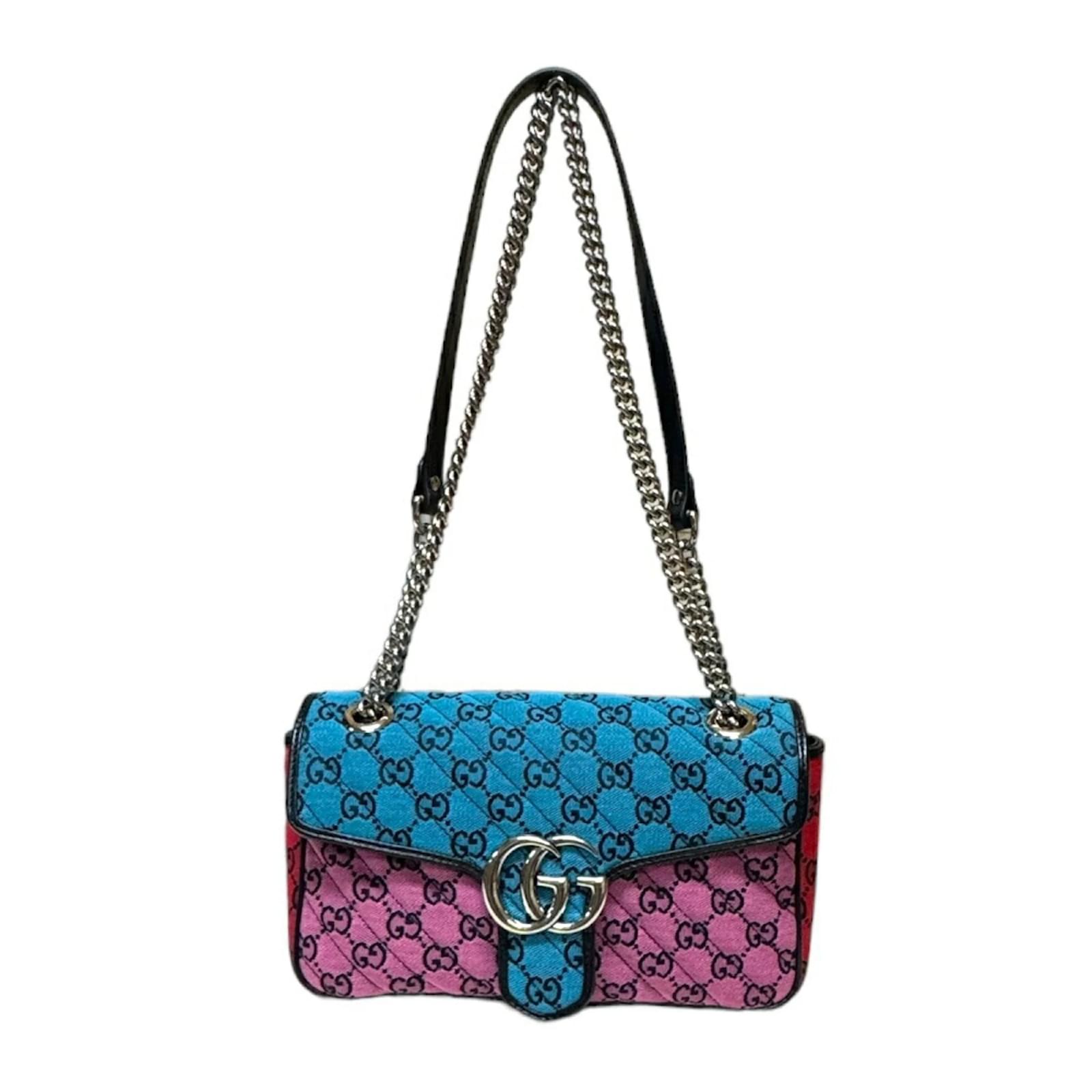 Gucci GG Marmont Multicolor Shoulder Bag Multiple colors Cloth ref