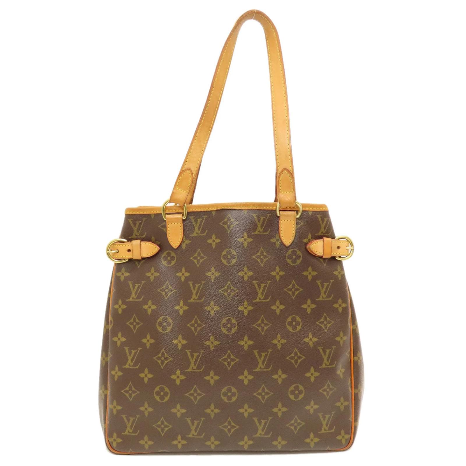 Louis Vuitton M51153 Batignolles Vertical Monogram Tote Bag 