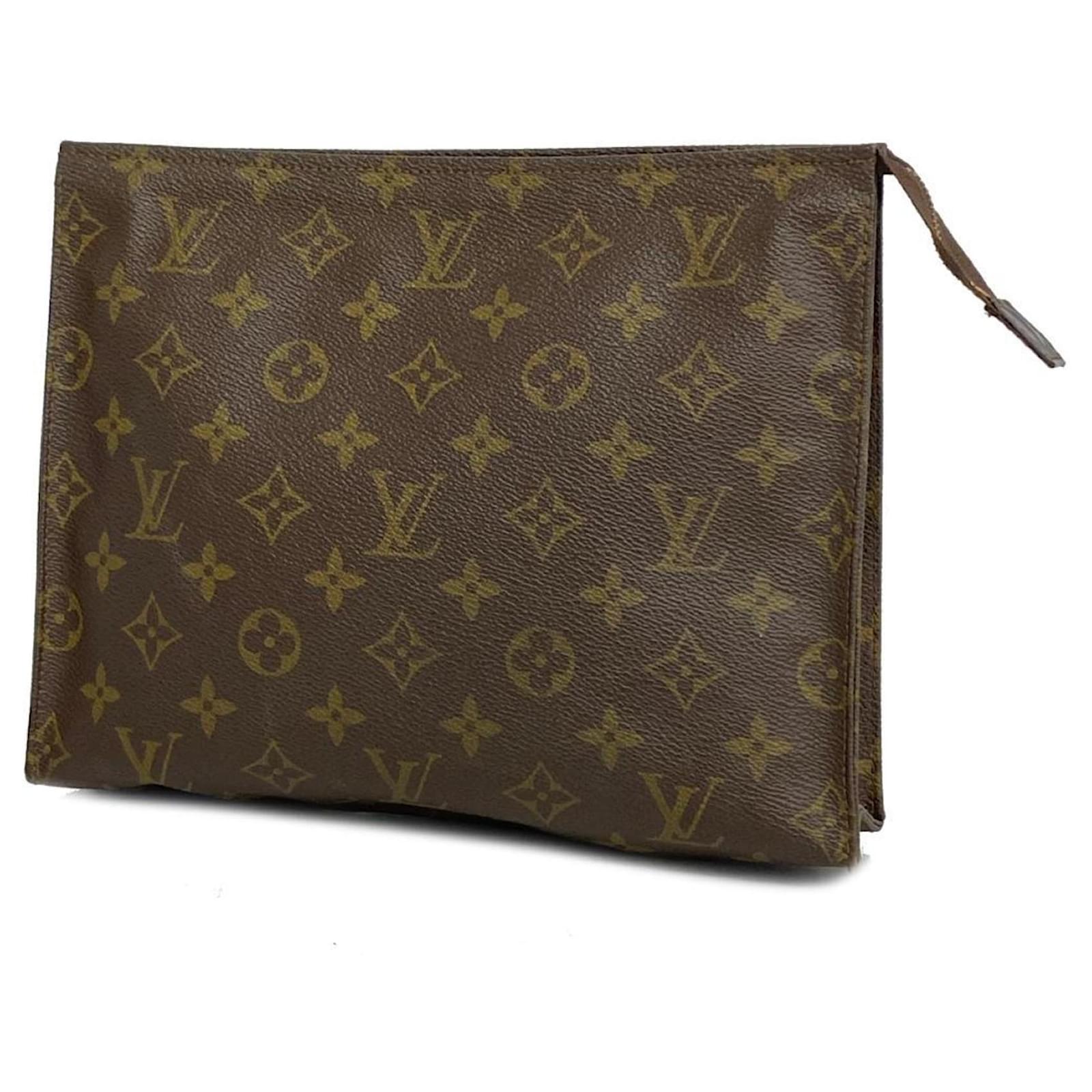 Monogramm Tasche Louis Vuitton Braun Lackleder ref.1467703 - Joli  