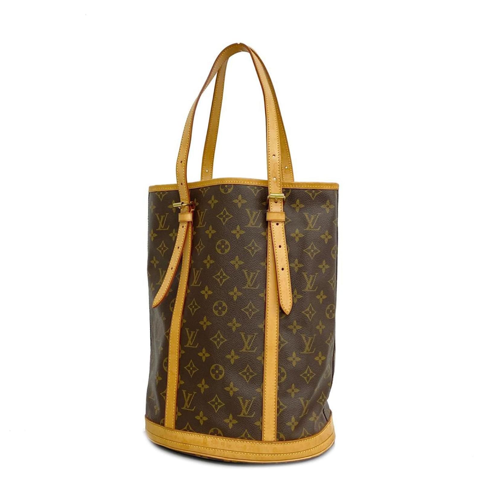 Monogram Tote Bag von Louis Vuitton Braun Lackleder ref.1467729  