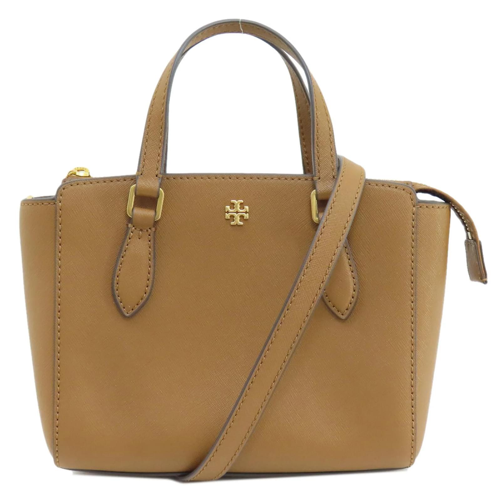 Tory Burch Brown Leather Handbag ref.1467848 - Joli Closet