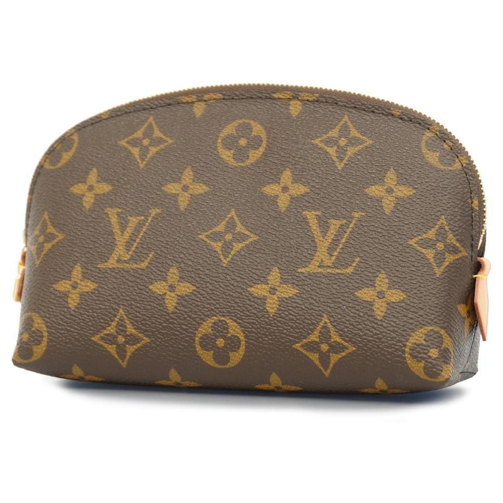 Pochette Tick Monogramm Louis Vuitton M47515 Braun ref.1467878 