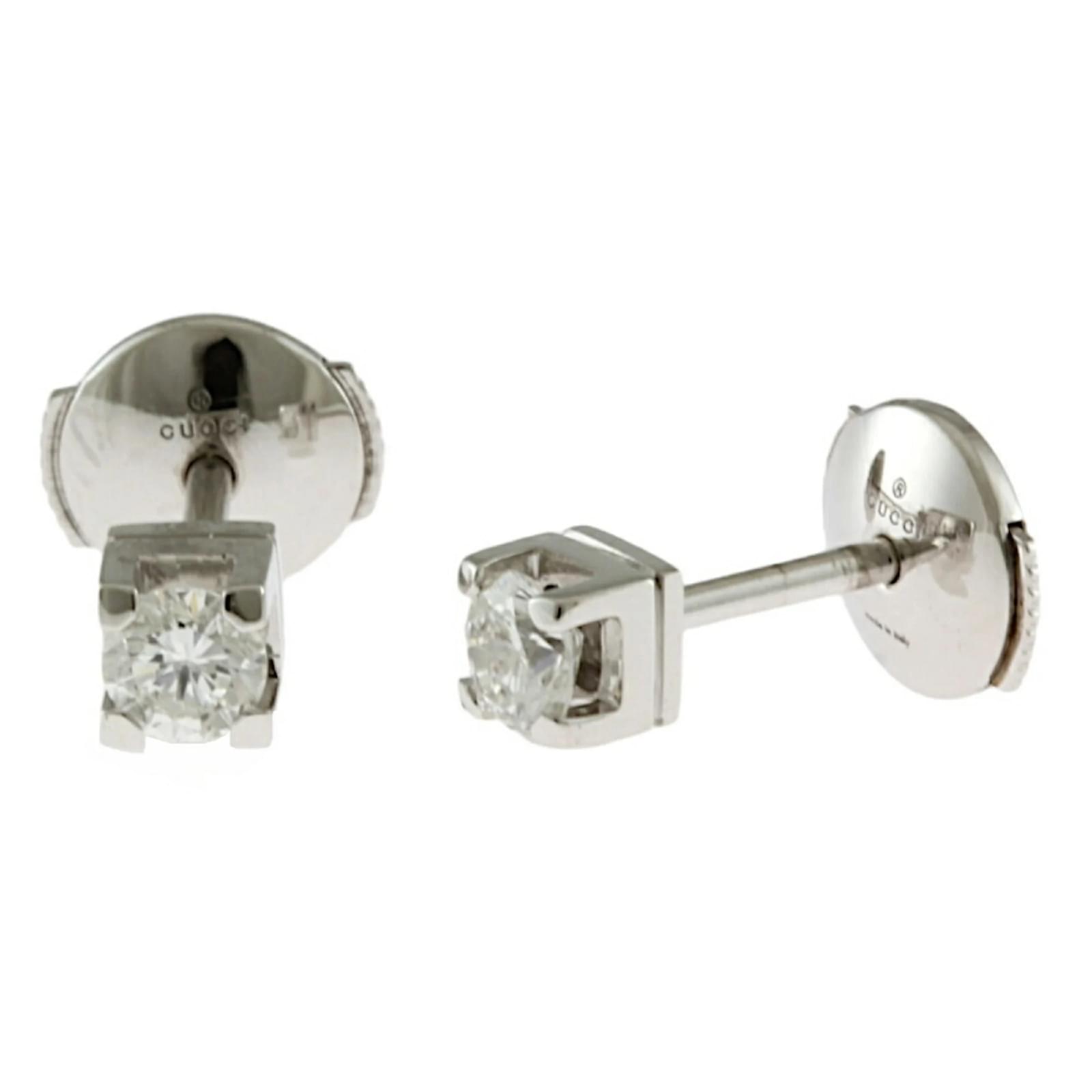 G u c ci Colored Diamond Stud Earrings outlet