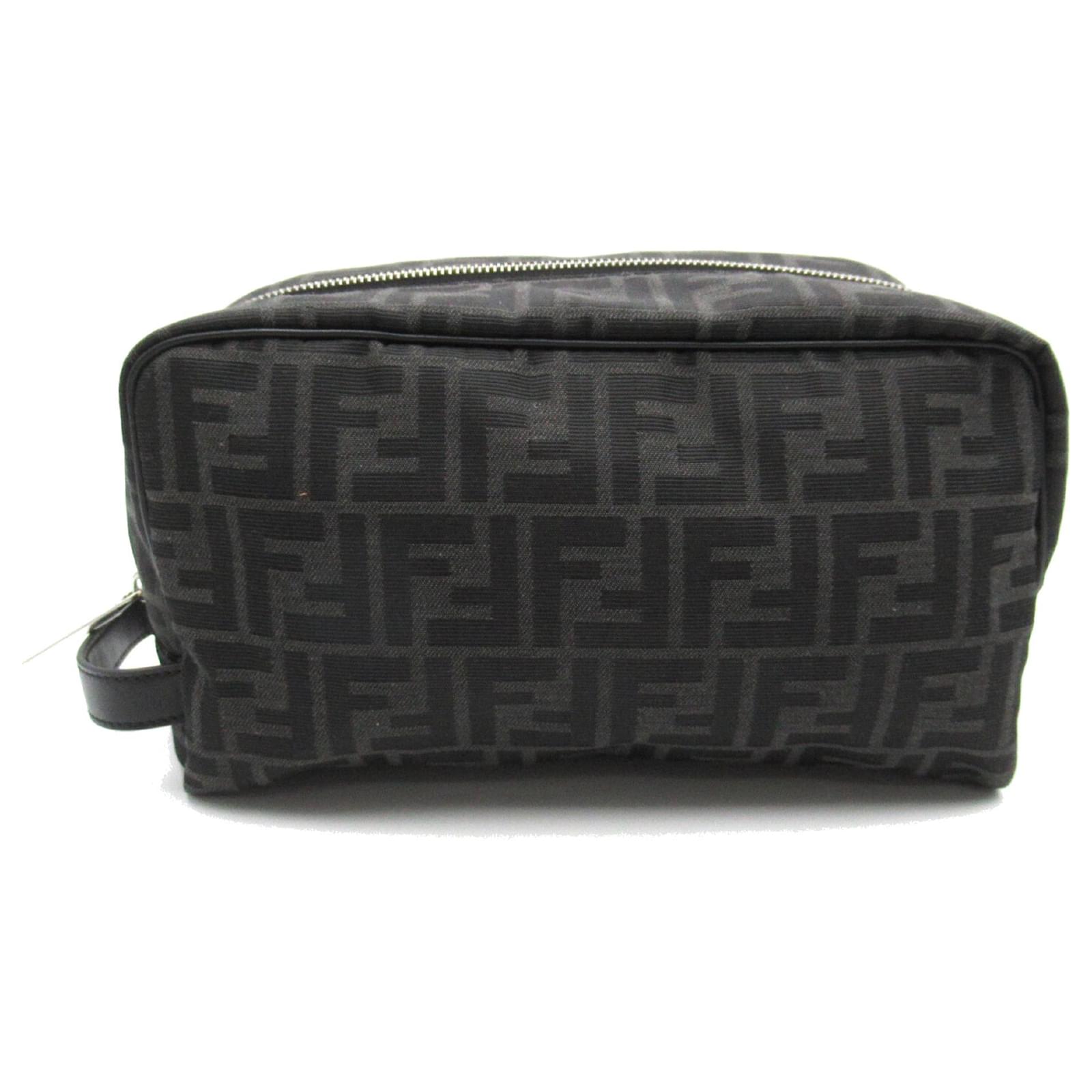 Fendi black clutch bag sale