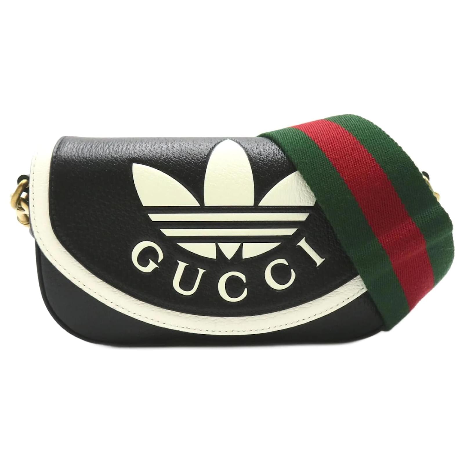【Y&H】GUCCI x adidas ボディバッグ 中古・古着通販】GUCCI (グッチ) adidas (アディダス) ボディー