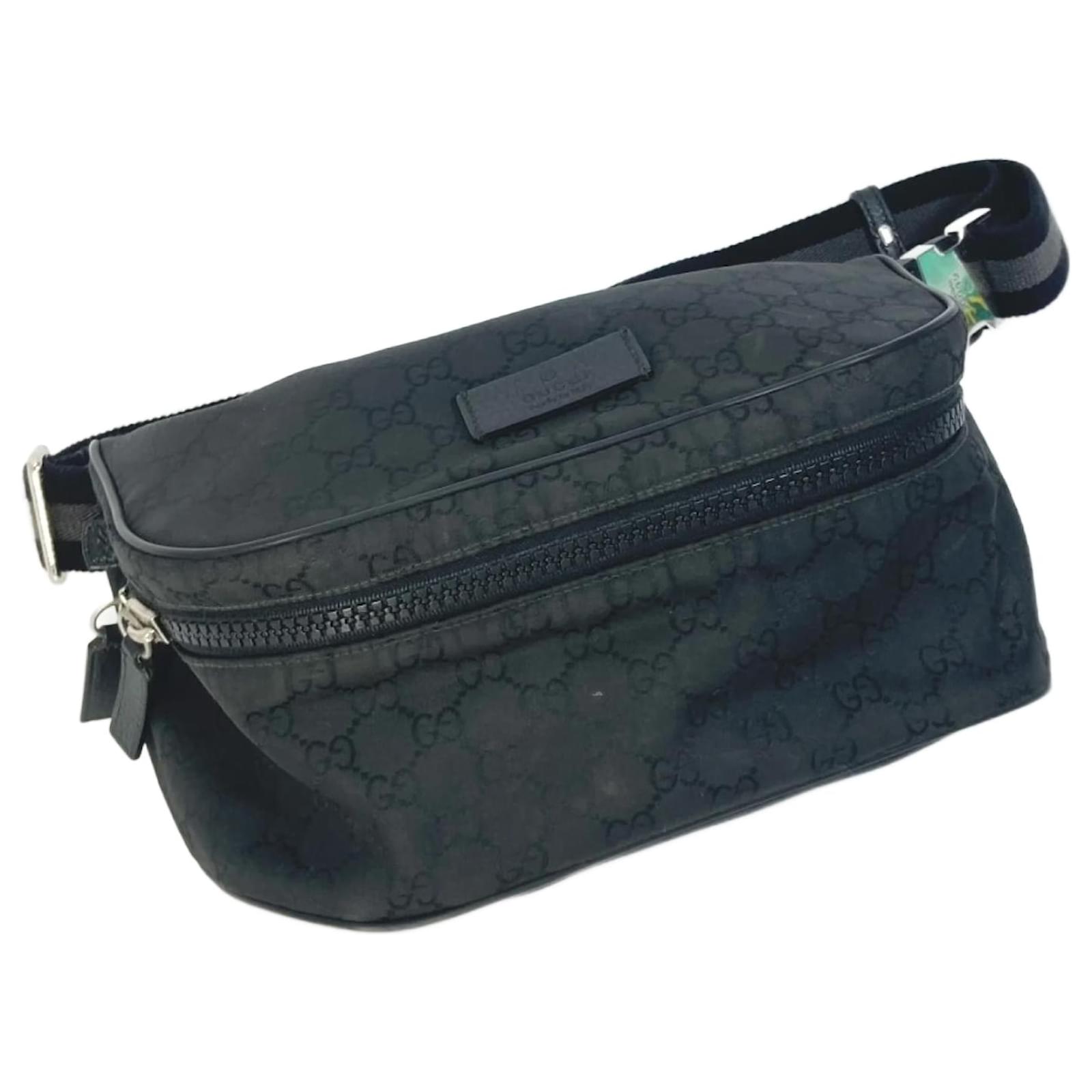 Sac banane GG 509643 de Gucci Toile Noir Joli Closet