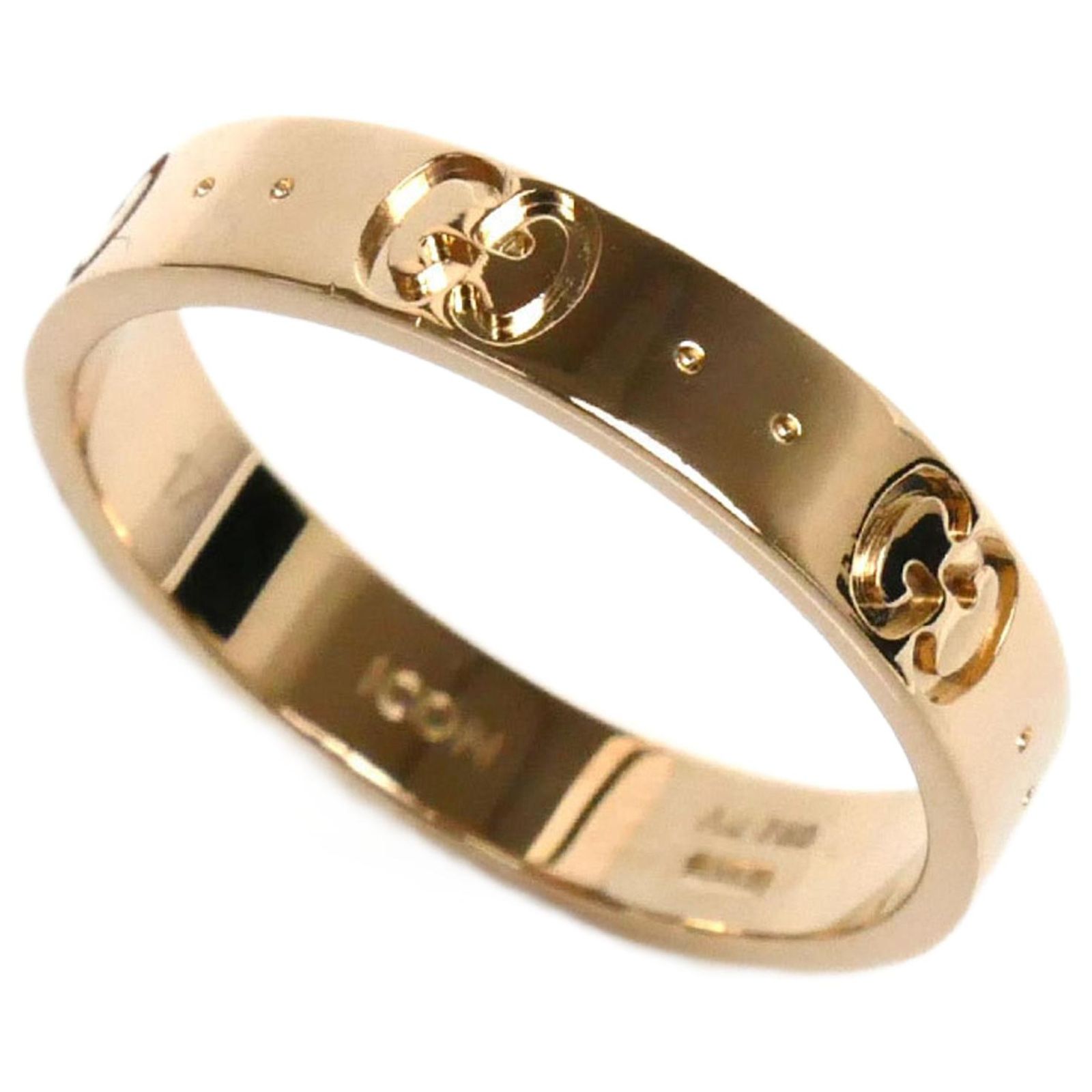 GUCCI K18PG Pink Gold Icon Ring ref.JC1470191 (Sold) - Joli Closet
