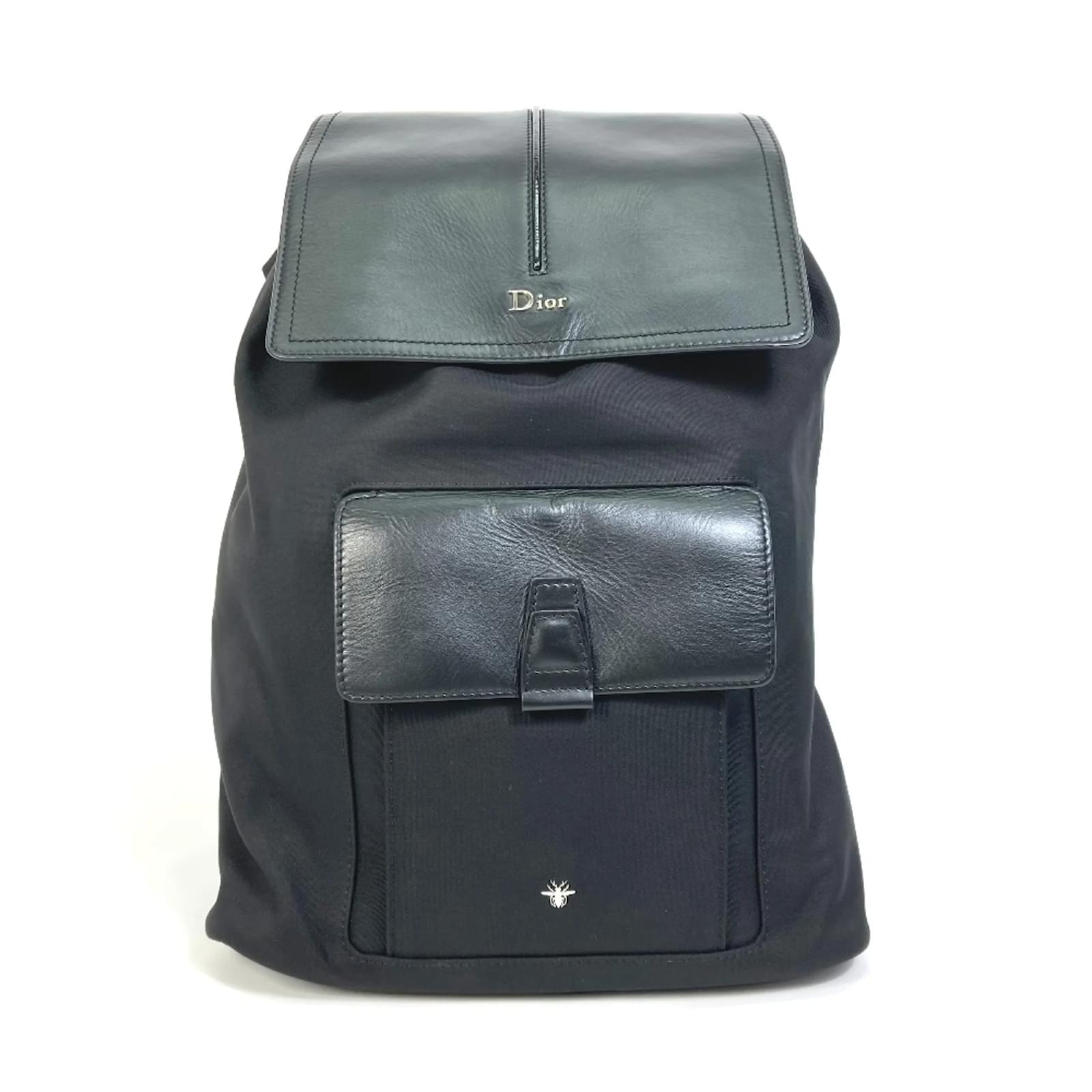 Christian Dior Dior Homme Bee Motion Rucksack Schwarz ref.1470462 Joli Closet