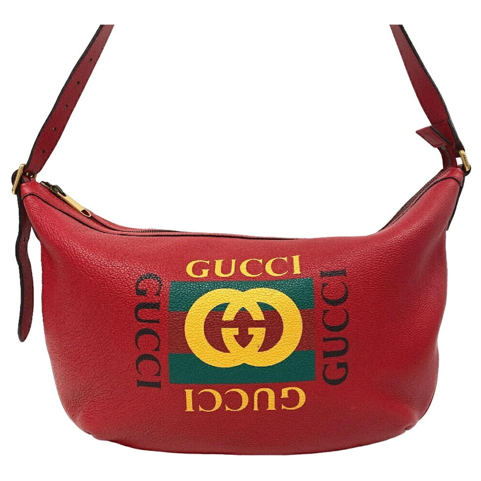 GUCCI MOON SIDE MINI SHOULDER BAG RED【海外限定商品】 Gucci Moon Side Mini Shoulder Bag (Please request for