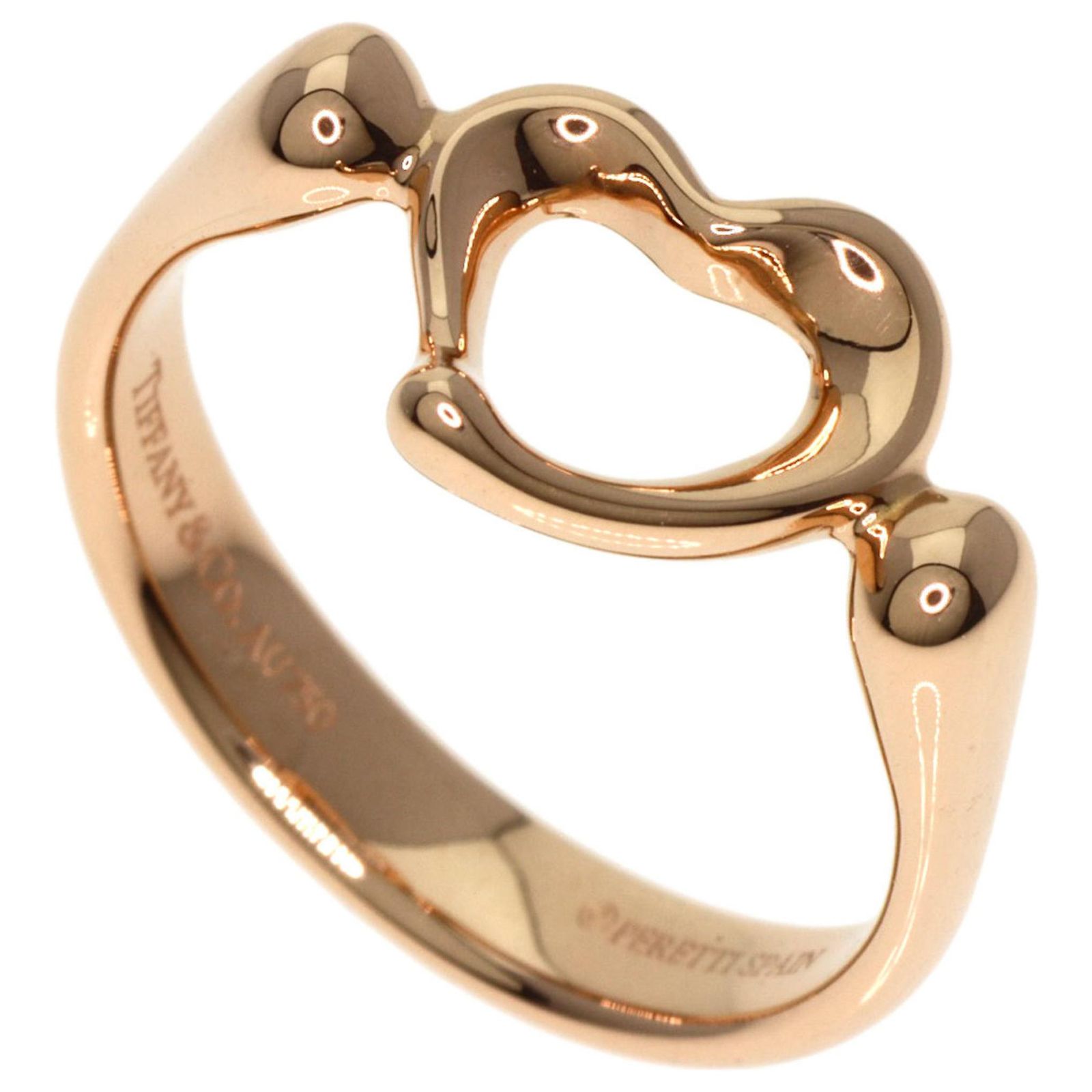 Tiffany & Co Tiffany Heart Ring in 18K Pink Gold ref.1471746 - Joli Closet