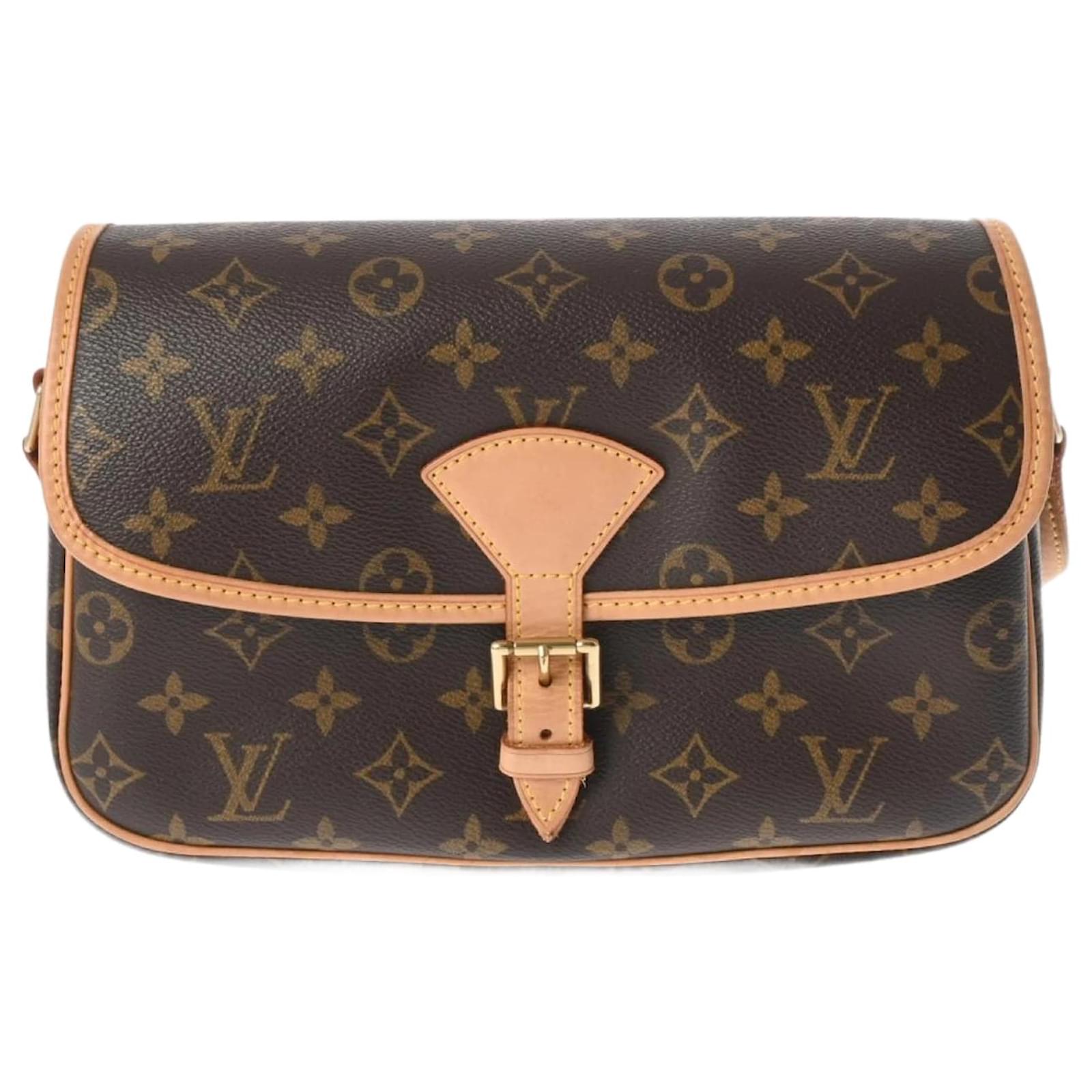 Sologne Schultertasche Monogram Louis Vuitton Braun Monogramm  