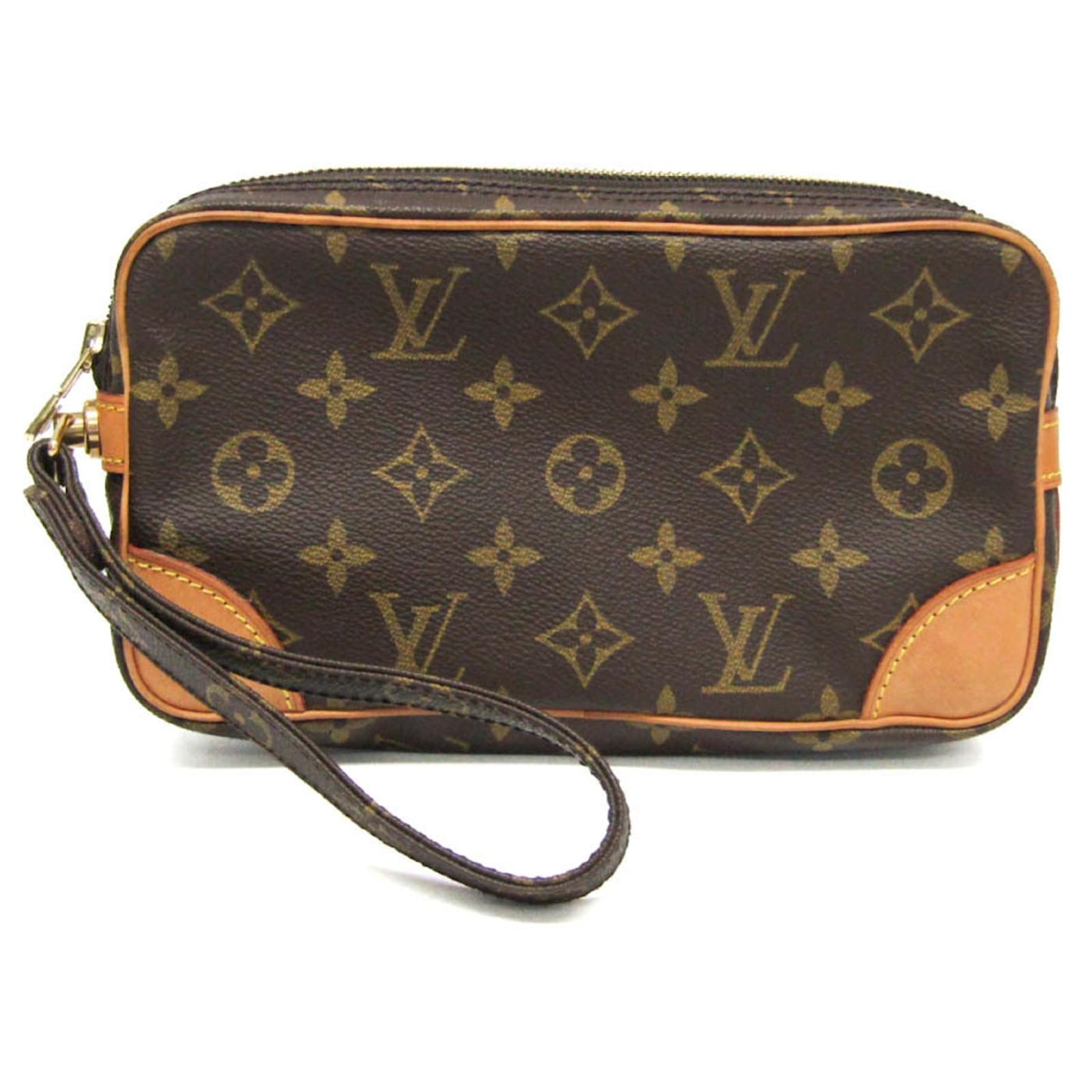 Louis Vuitton Monogram Marly Dragonne PM Clutch Tasche Monogramm  