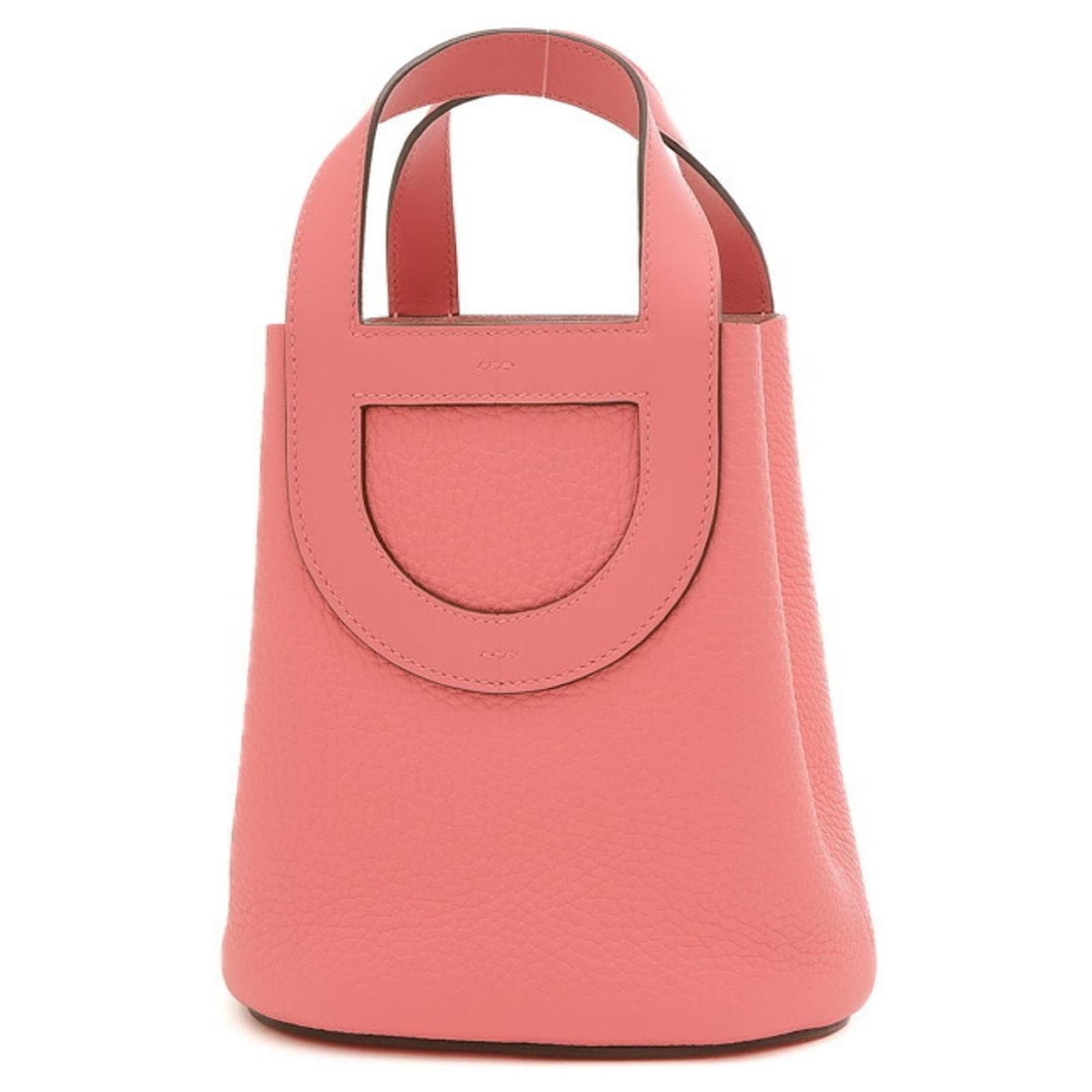 Hermès Hermes In the Loop 18 Shoulder Bag Pink Leather ref