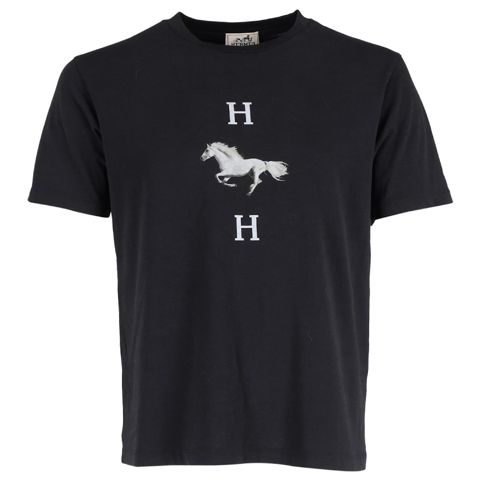 トップス Account H ERMES HATE HORSE OVER size tee Quarterb'H