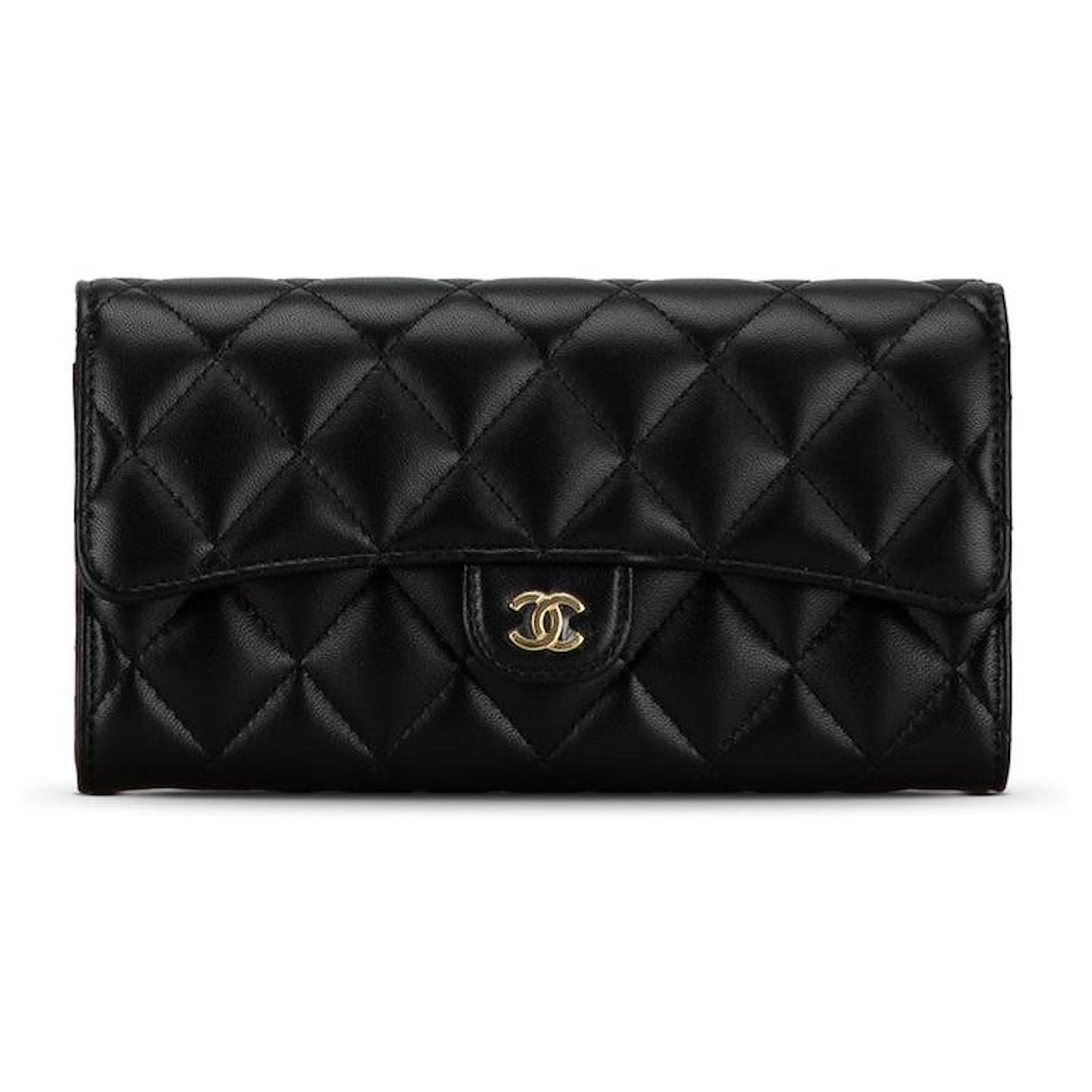 Chanel Flap Petit Porte Monnaie Chanel Chanel Petit Portefeuille à