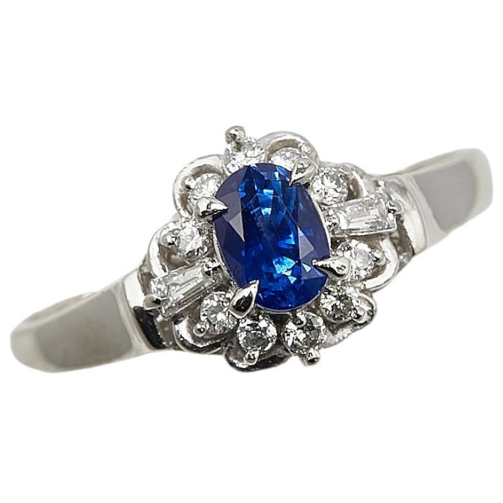 Pt900 プラチナ ダイヤモンド 0.18ct 付 デザイン リング 指輪 9.5号 