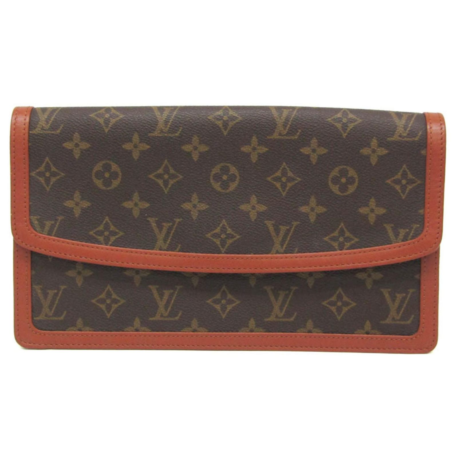 Louis Vuitton Monogram Pochette Dame GM Clutch Tasche Monogramm 