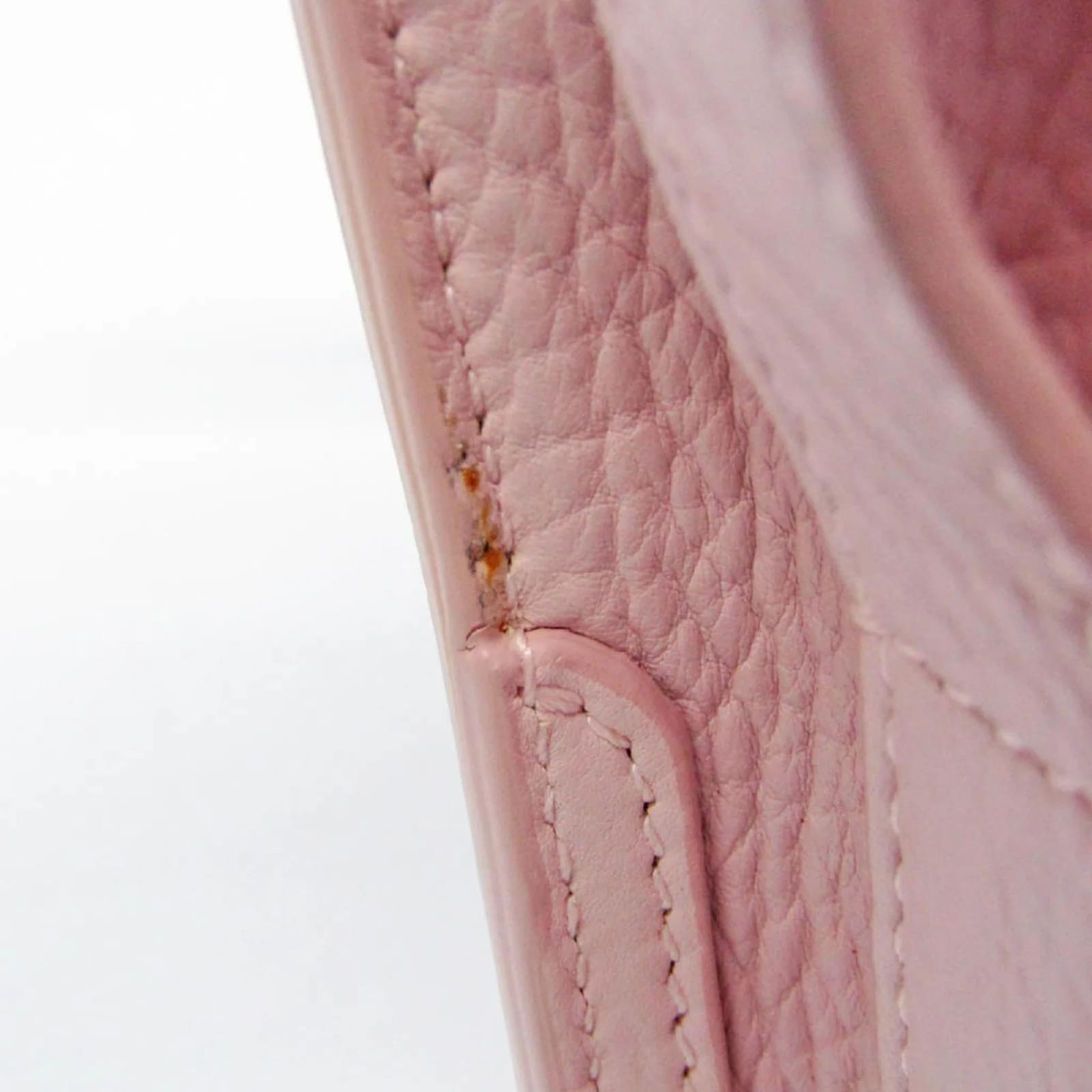 Balenciaga Tube S 338577 Women's Leather Shoulder Bag Pink ref