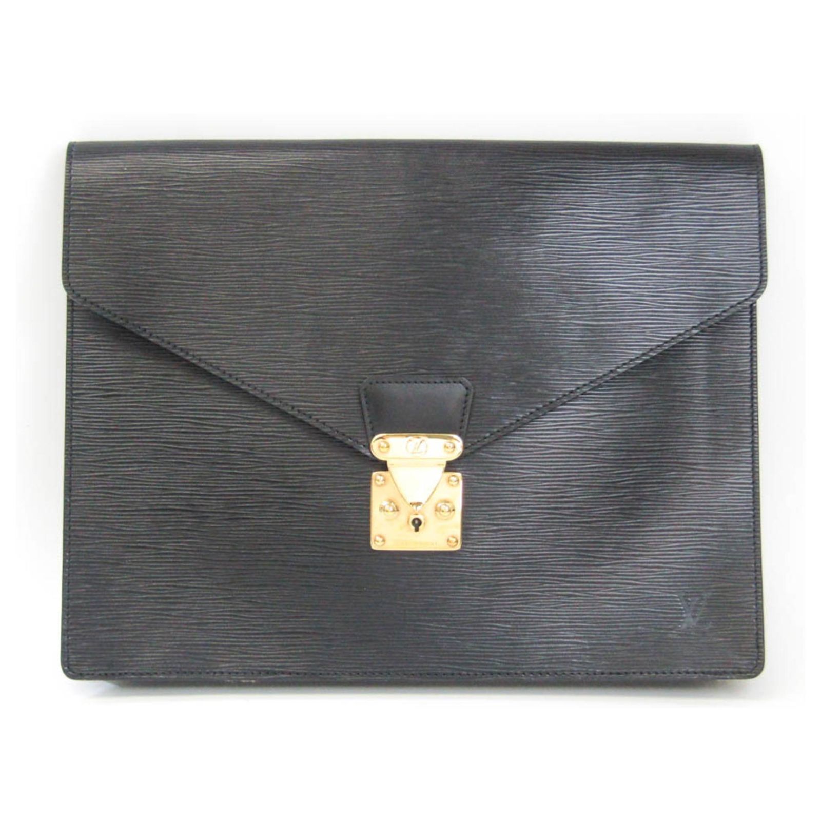 Louis Vuitton Epi Poche Documents M54492 Dokumentenmappe Schwarz 