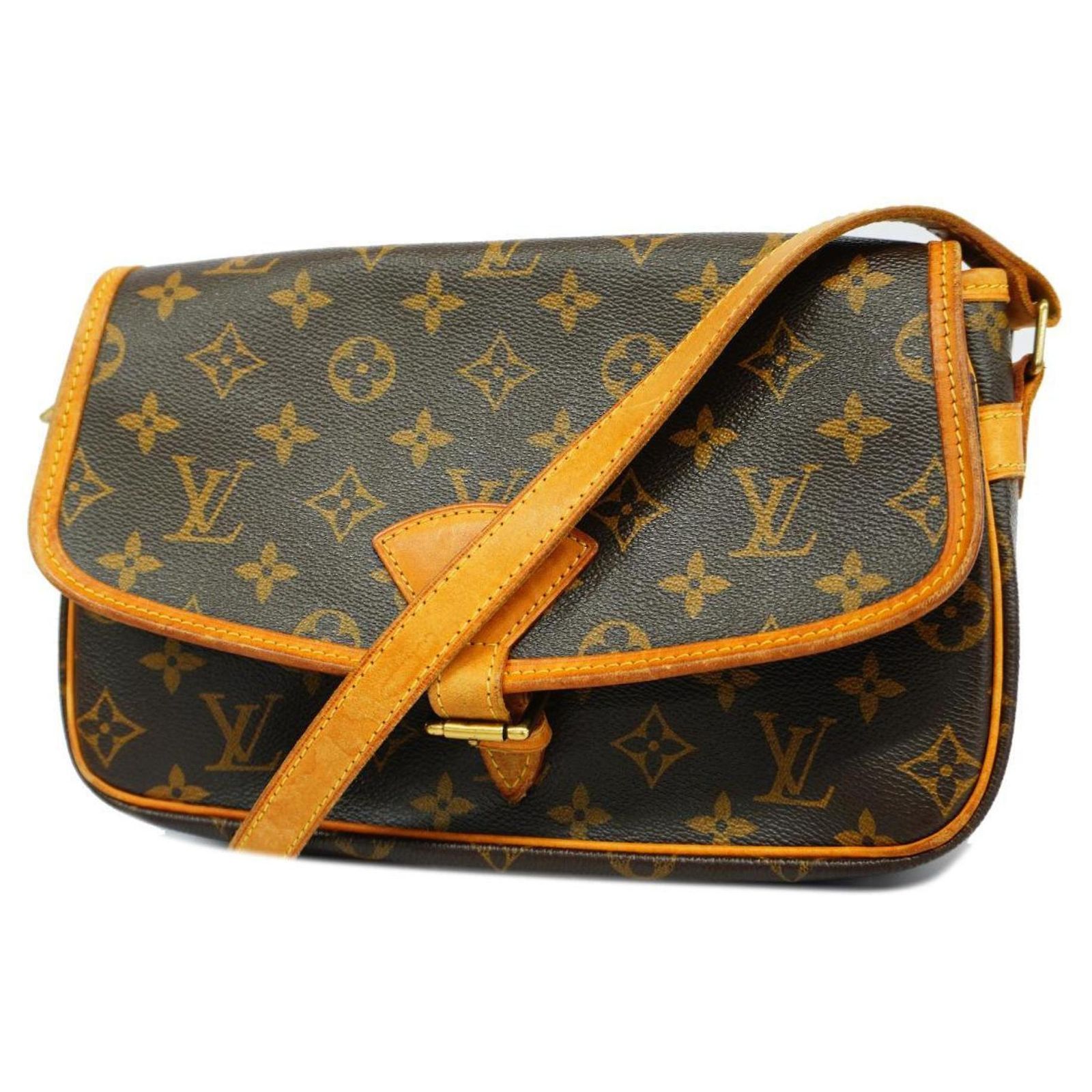 Louis Vuitton Monogram Sologne Shoulder Bag Brown ref.1482780 
