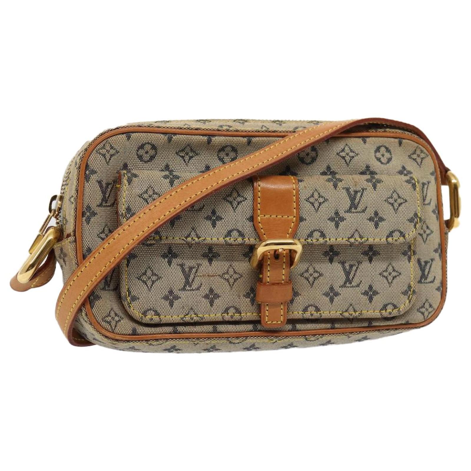 LOUIS VUITTON Monogram Mini Juliet MM Schultertasche Blau M92004  