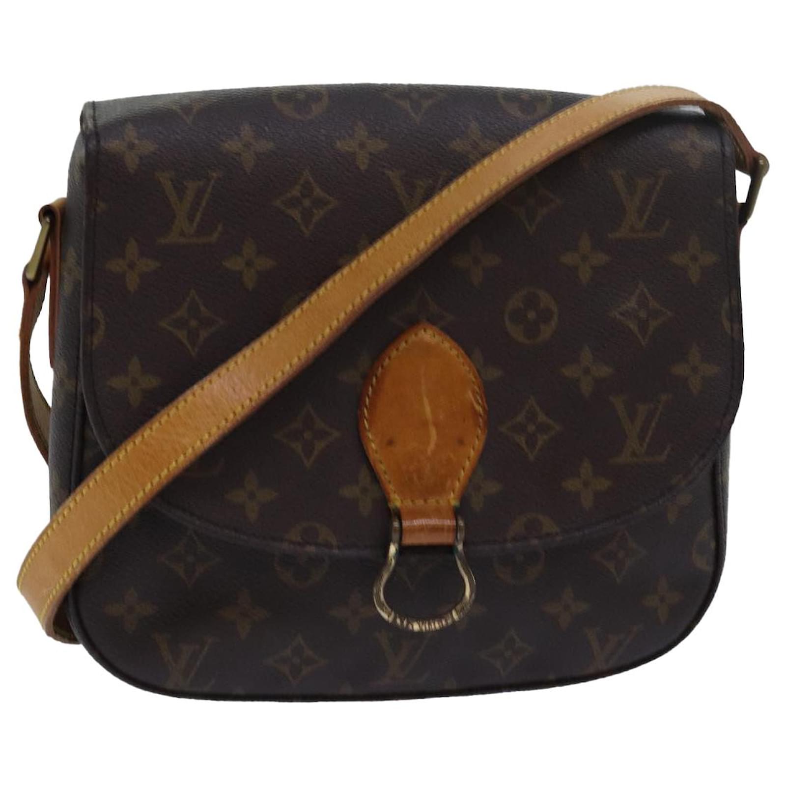 LOUIS VUITTON Monogram Saint Cloud GM Schultertasche M51242 LV  