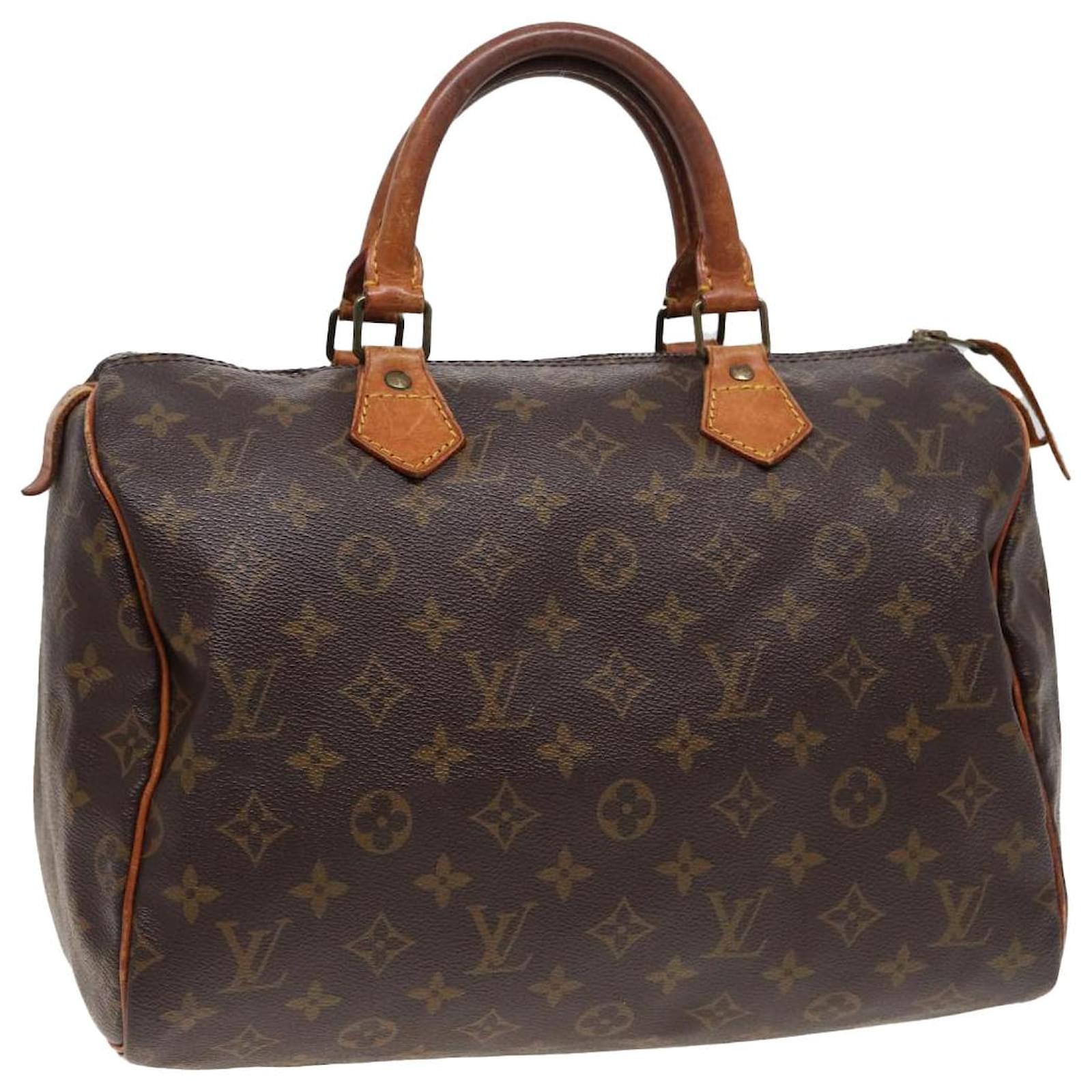 LOUIS VUITTON Handtasche Monogram Speedy 30 M41526 LV Auth yk13372 
