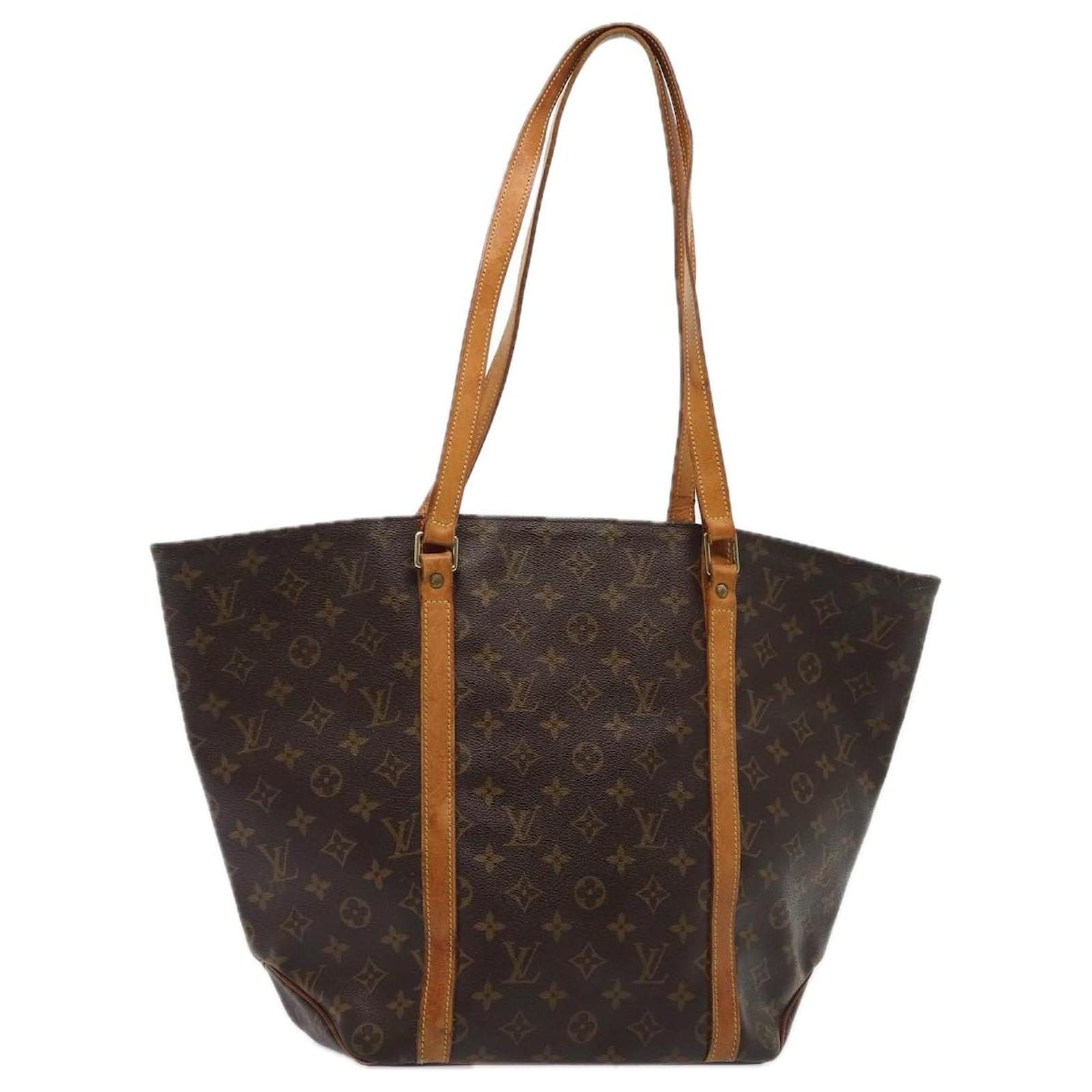 LOUIS VUITTON Monogram Einkaufstasche M51108 LV Auth 80374 
