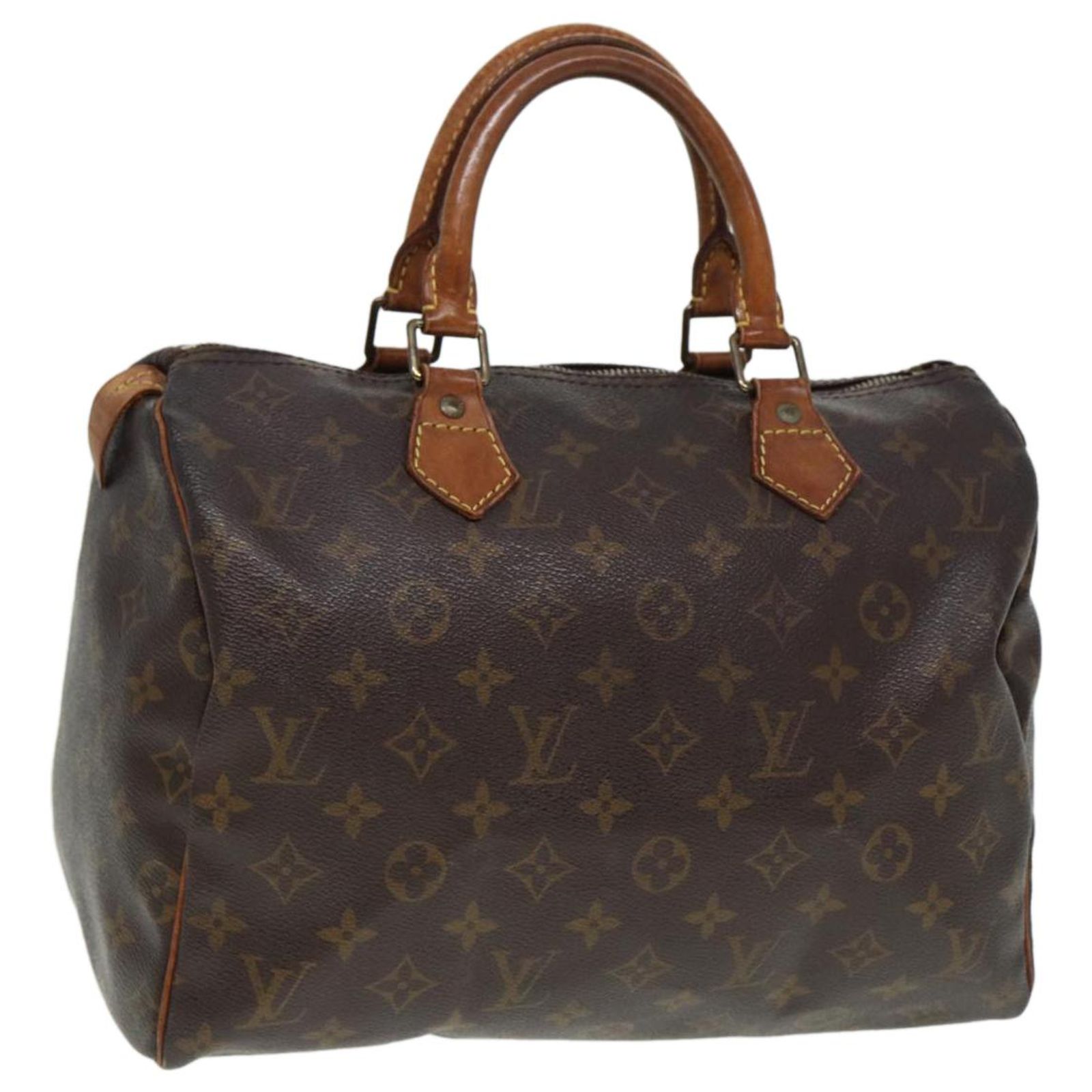 LOUIS VUITTON Handtasche Monogram Speedy 30 M41526 LV Auth 80364 